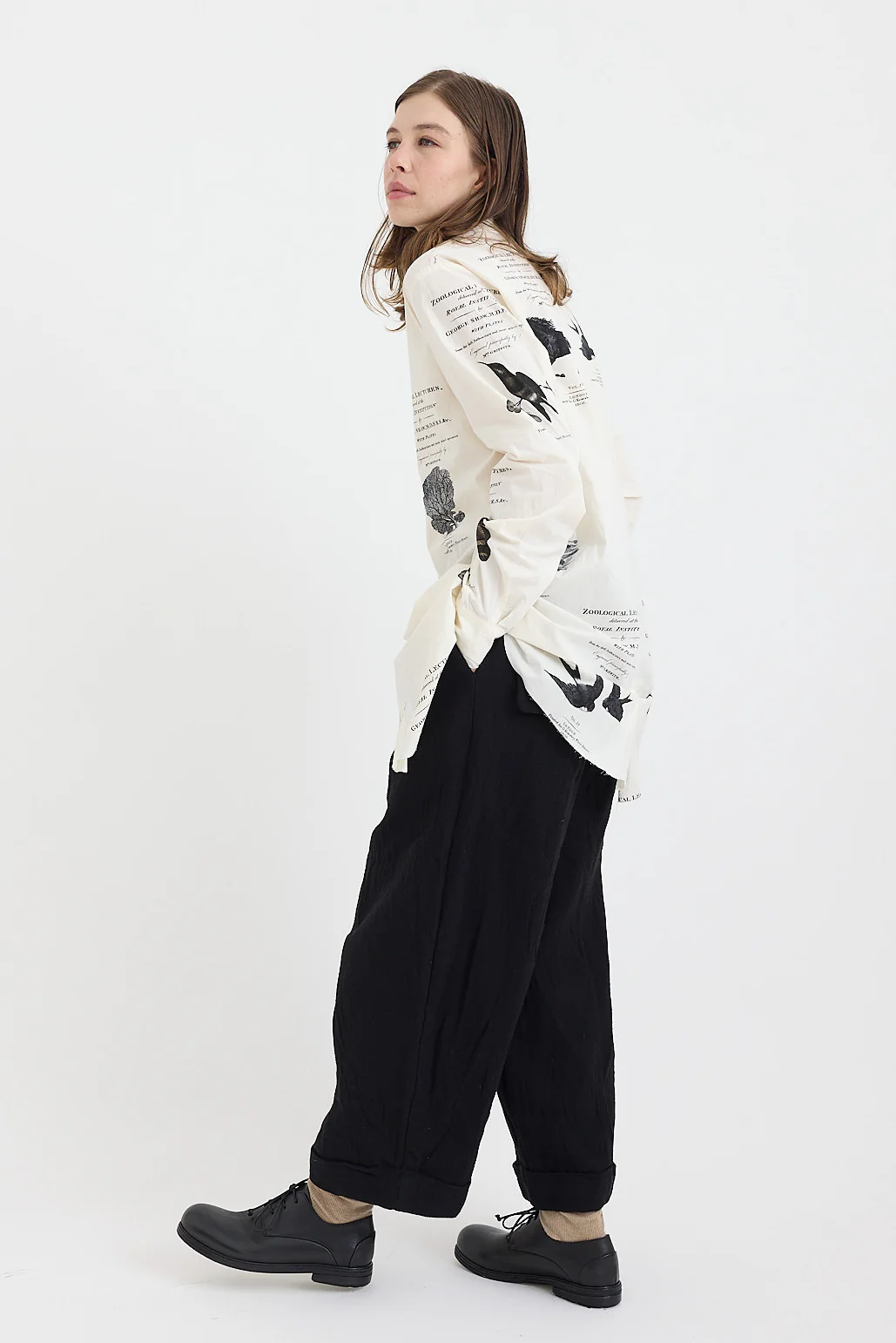 Aleksandr Manamis - Black Linen Cotton Pant - Image 4