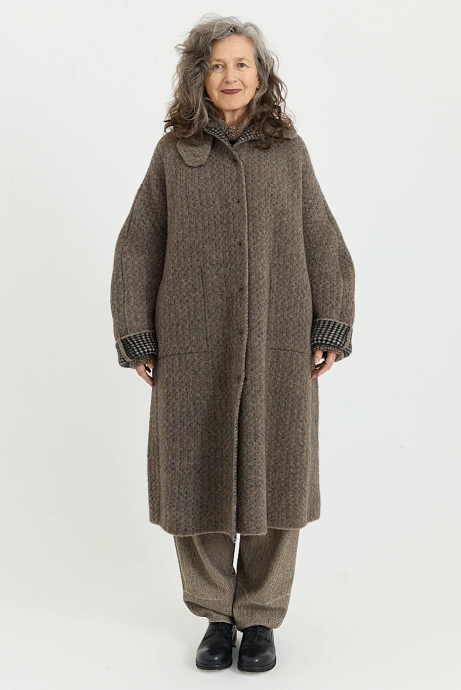 Boboutic - Reversible Coat - Natural/Brown - Image 2