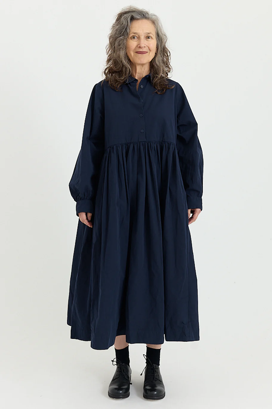 Casey Casey - Ethal Dress - Navy - Image 2