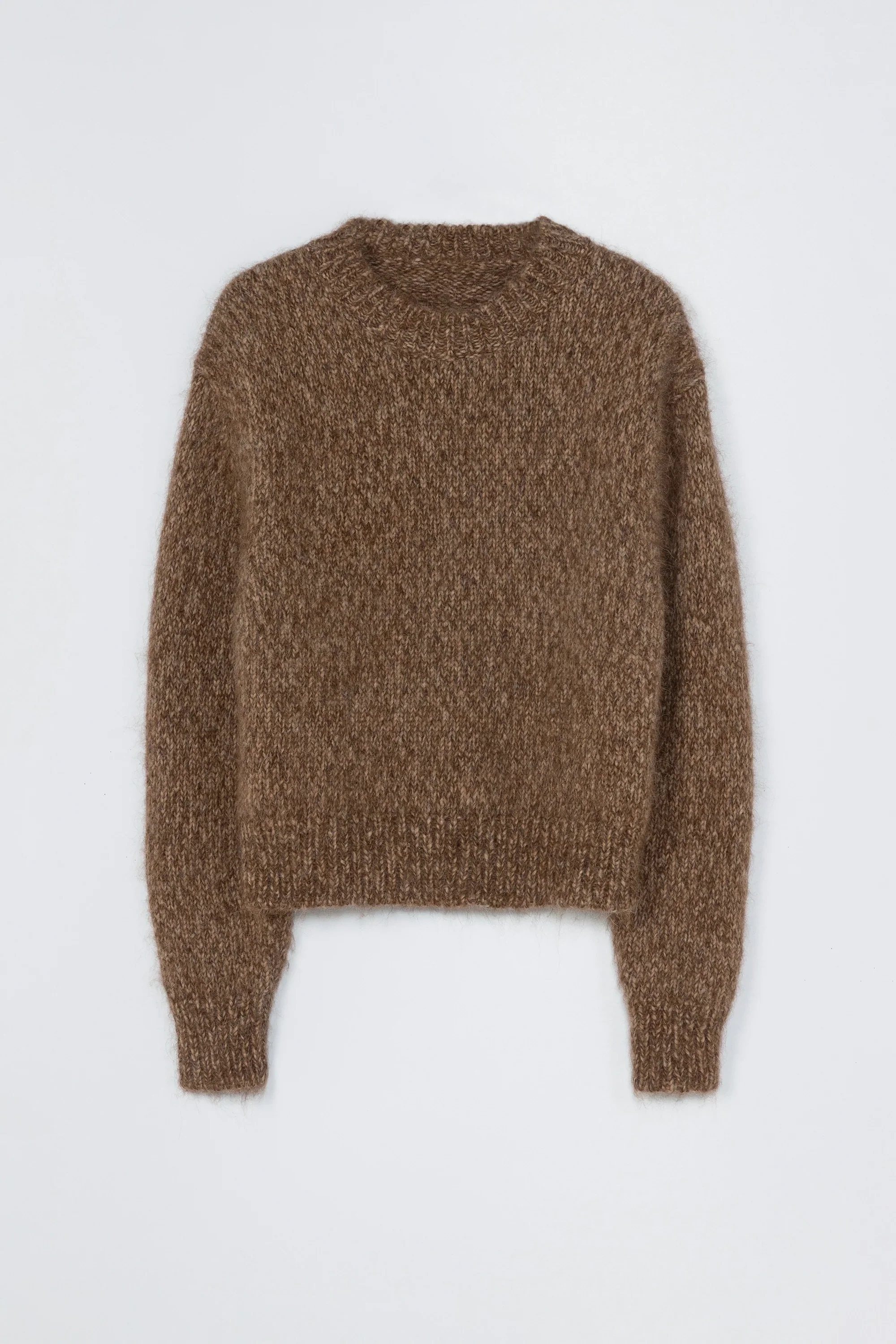 Cordera - Chunky Sweater - Brown Melange - Image 4