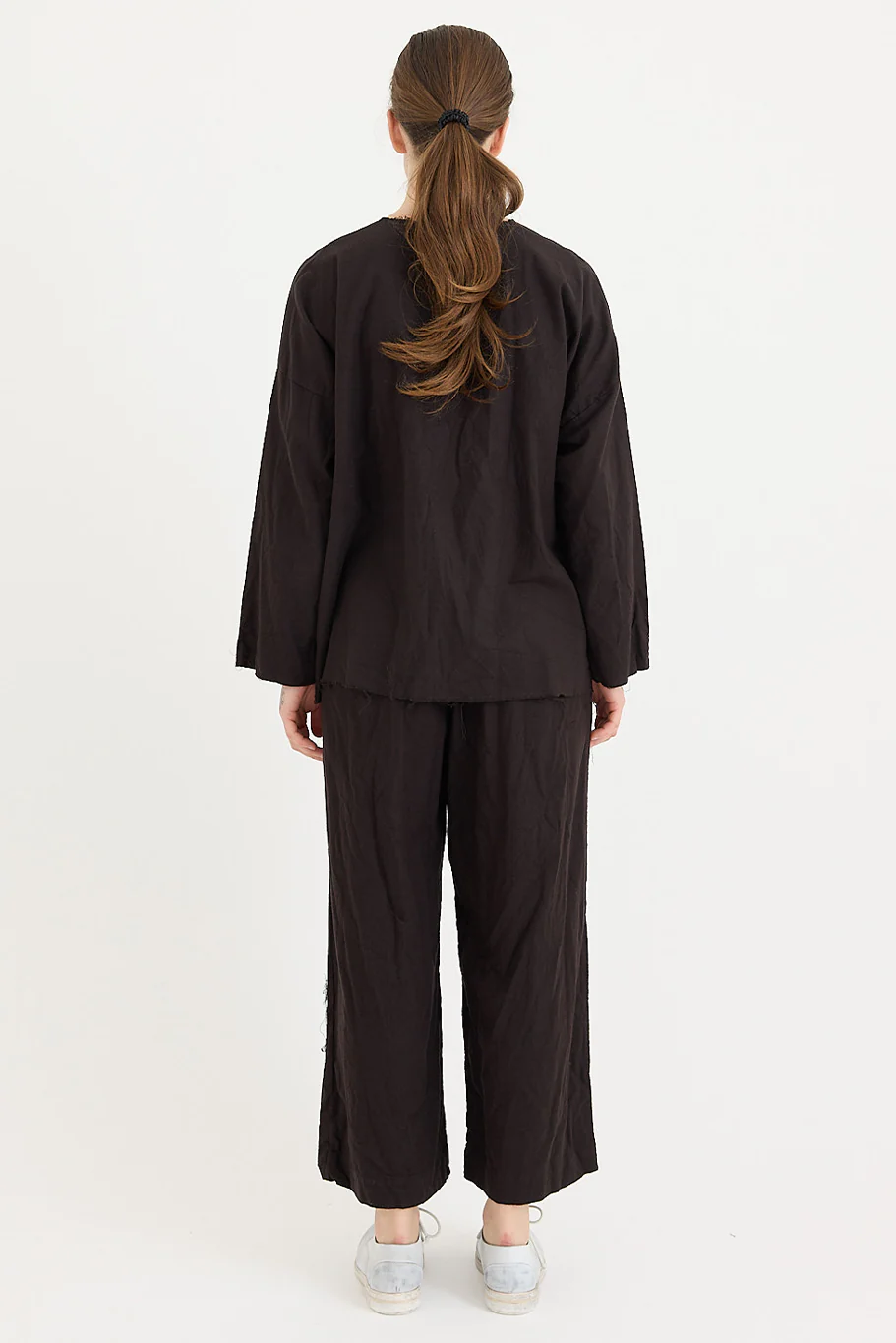 SCHA - Cotton Flannel - Deep Pockets - Wide Leg Pant - Image 10