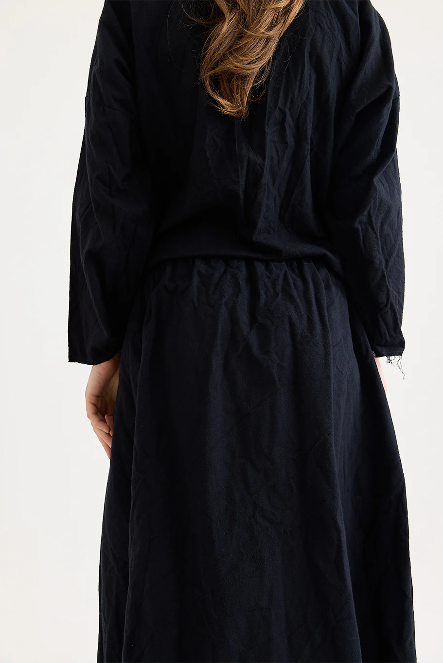 SCHA - Cotton Flanel - Two Pockets Skirt - OE - Image 3