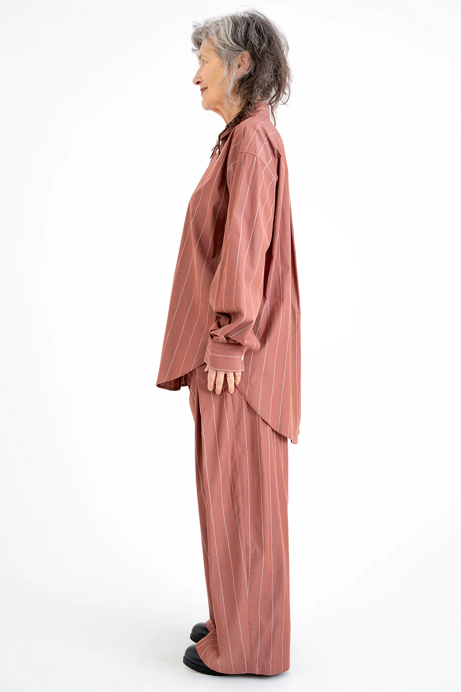 Wright + Doyle - Kassel Trousers - Pompeian Stripe - Image 4