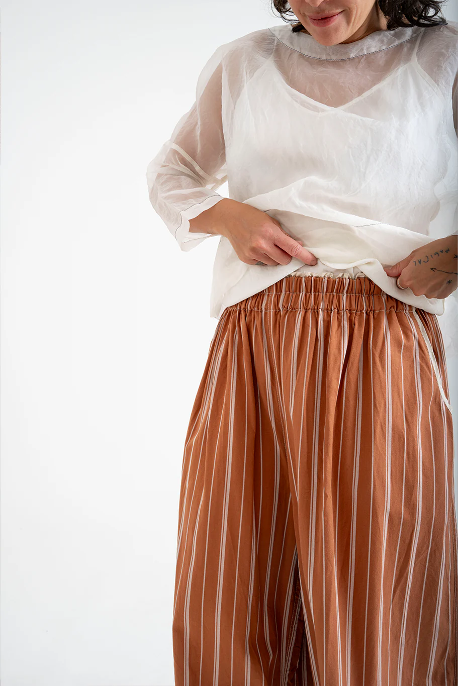 Bukeshla - Briar Box Top - Cream Organza - Image 7