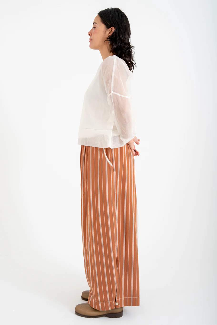 Bukeshla - Briar Box Top - Cream Organza - Image 9