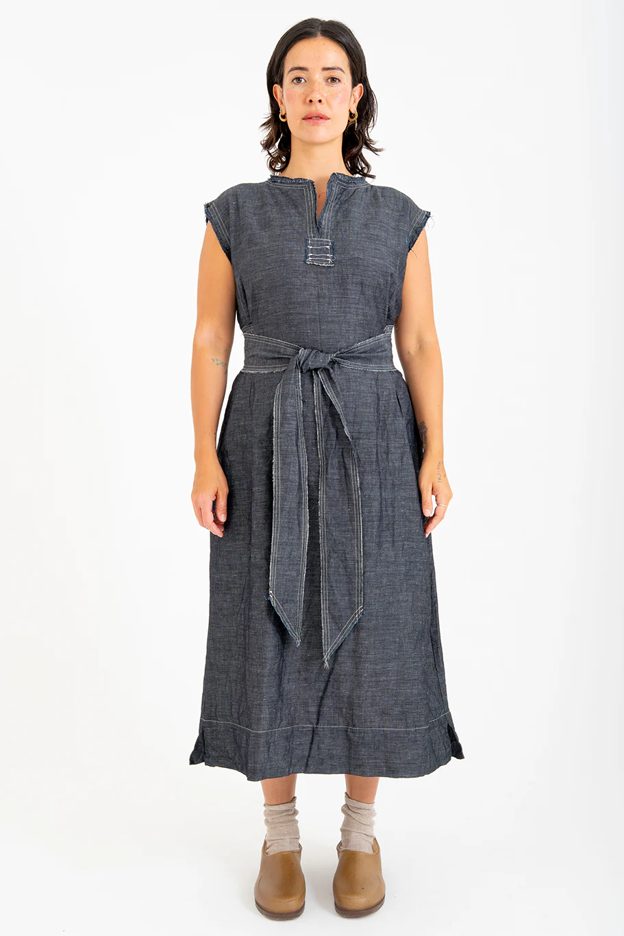 Bukeshla - Flax-Lilly Tie Dress - Image 2