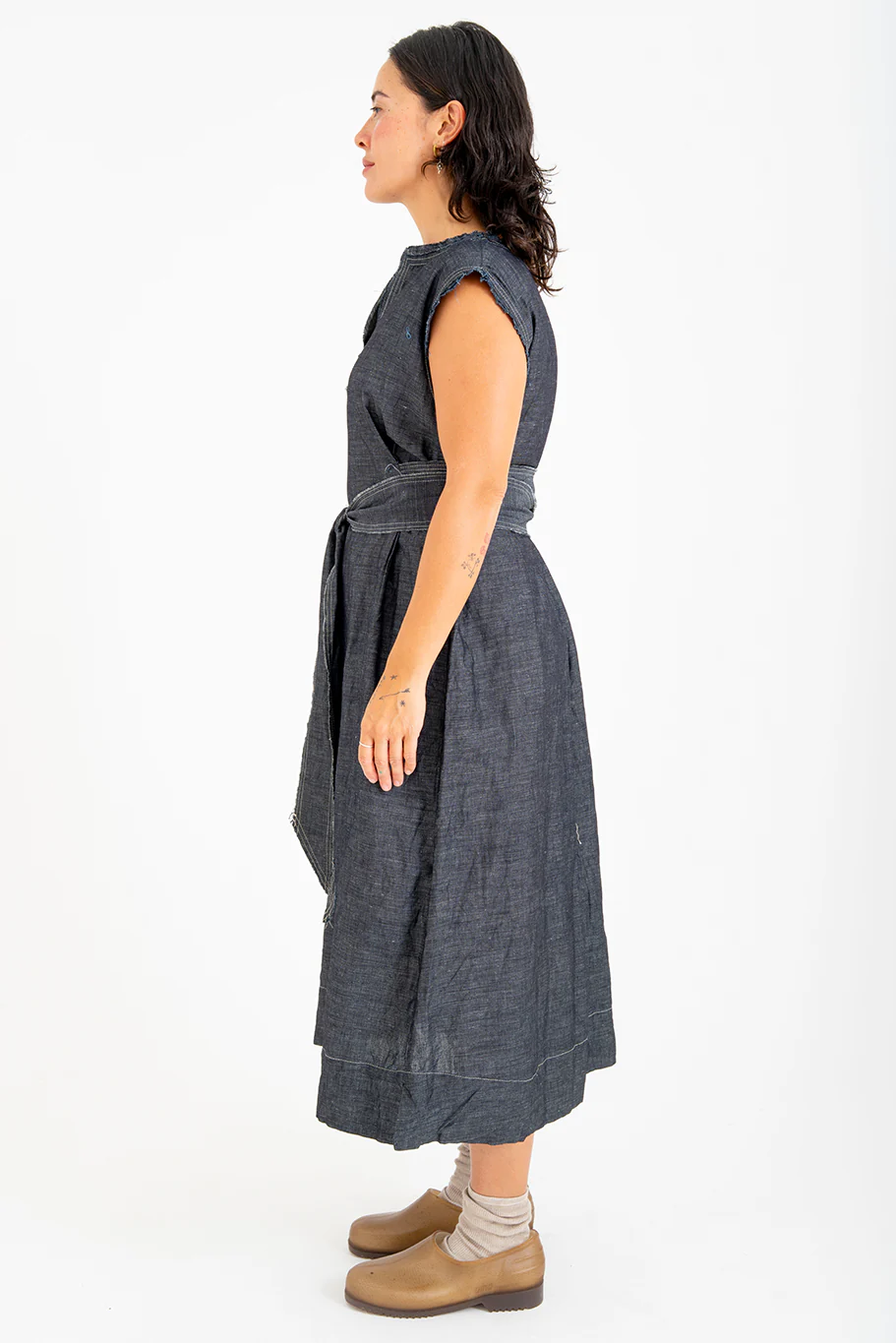 Bukeshla - Flax-Lilly Tie Dress - Image 9