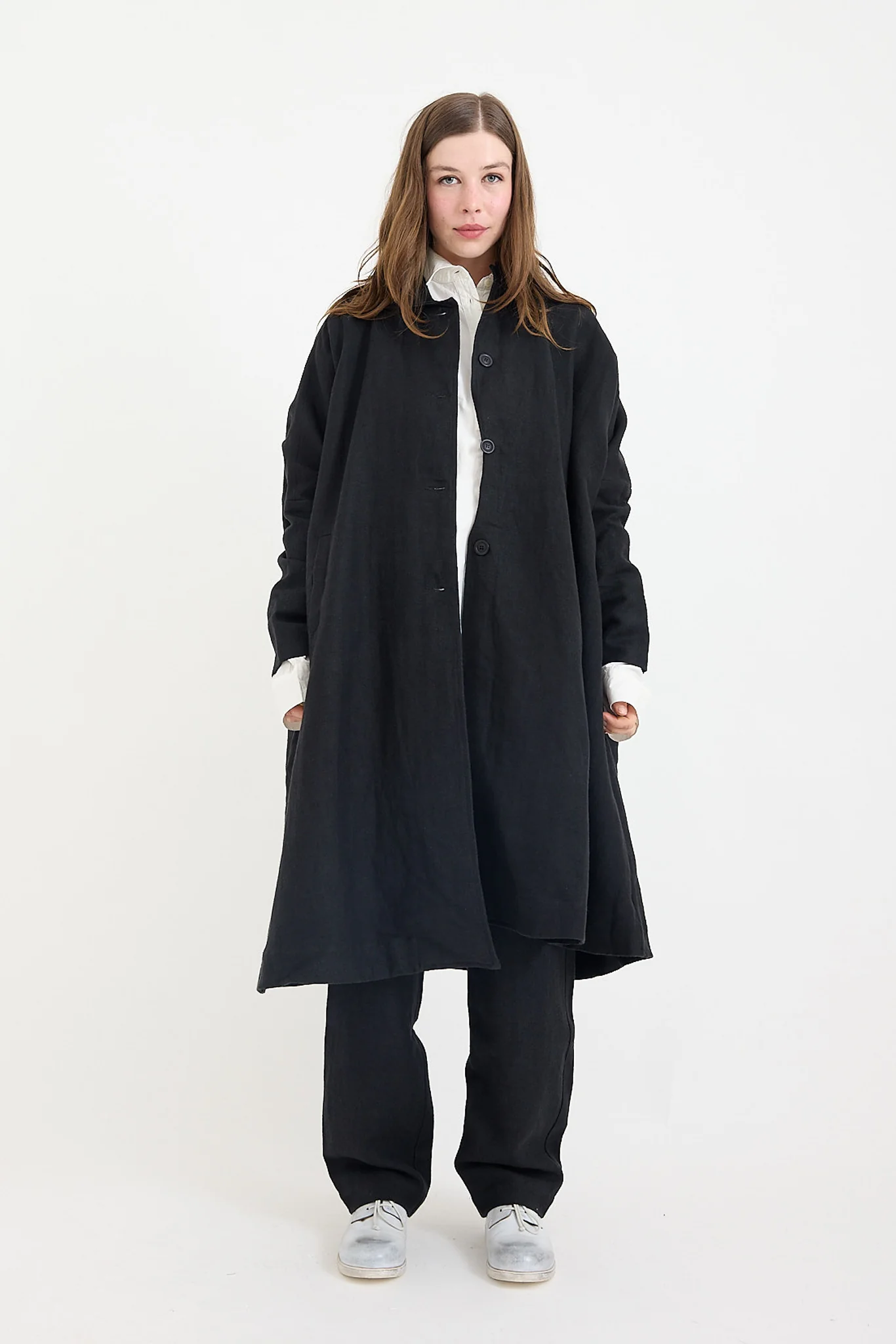 Casey Casey - Atomless Coat - Batavia - Black - Image 2