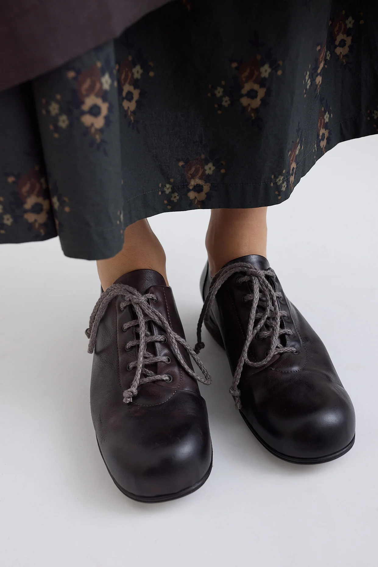 Cherevichkiotvichki - Round Lace Up Shoe - Deep Purple - Image 2