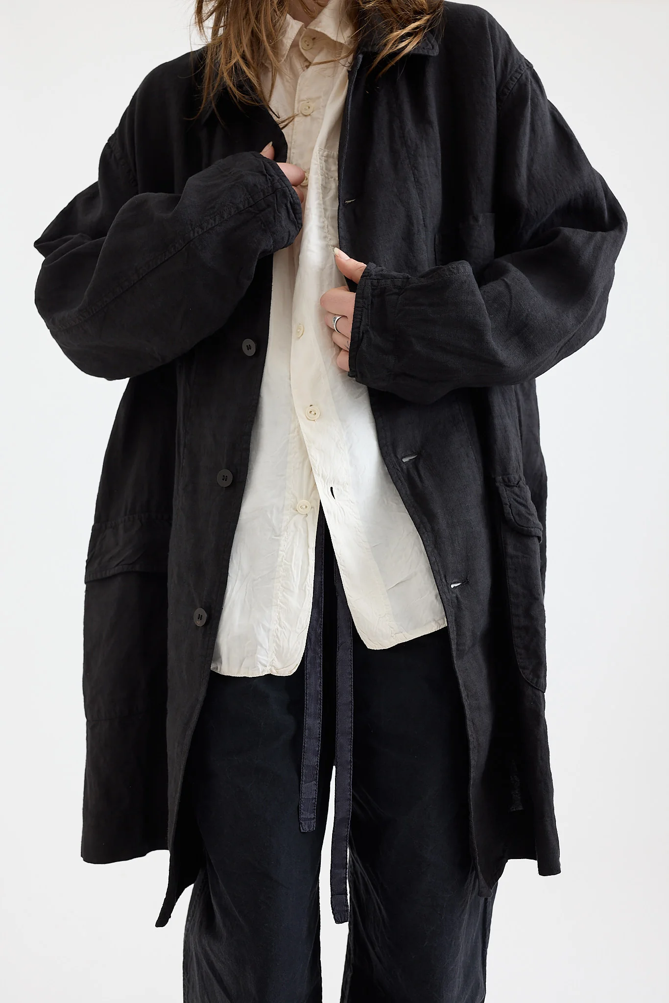 Chez Vidalenc - Malbo Coat - Black - Image 2