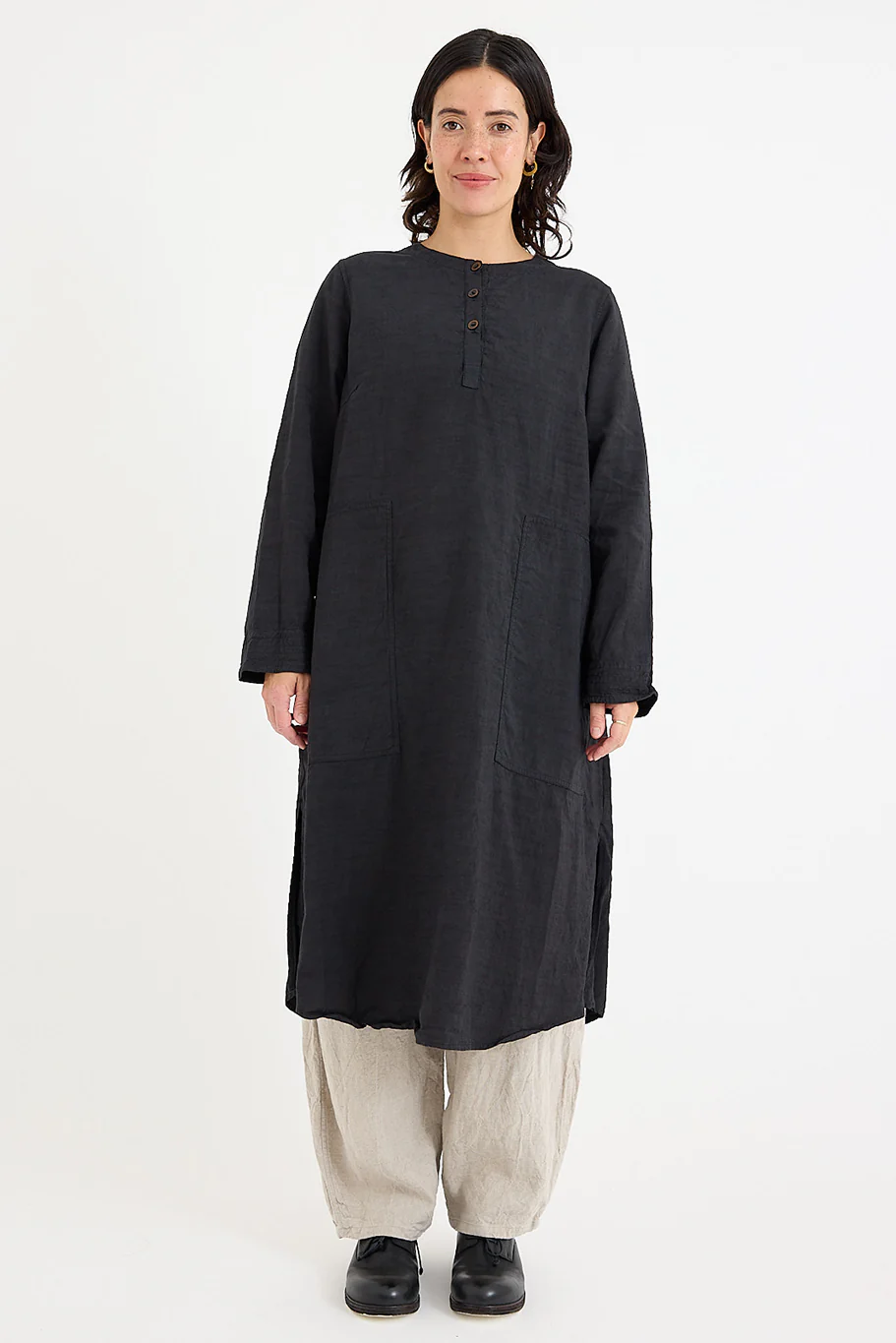 Chez Vidalenc - Chae Dress - Antic Linen - Image 2