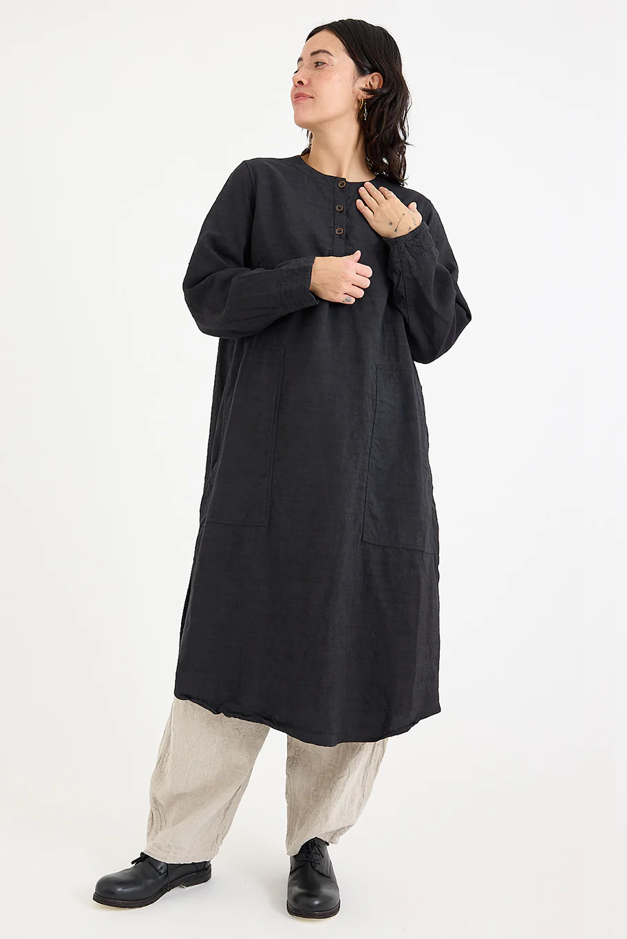 Chez Vidalenc - Chae Dress - Antic Linen - Image 5