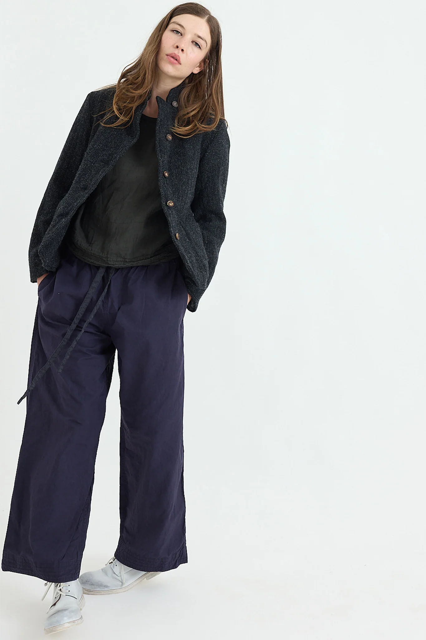 Chez Vidalenc - L102 Cotton Sailor Pants - Image 2