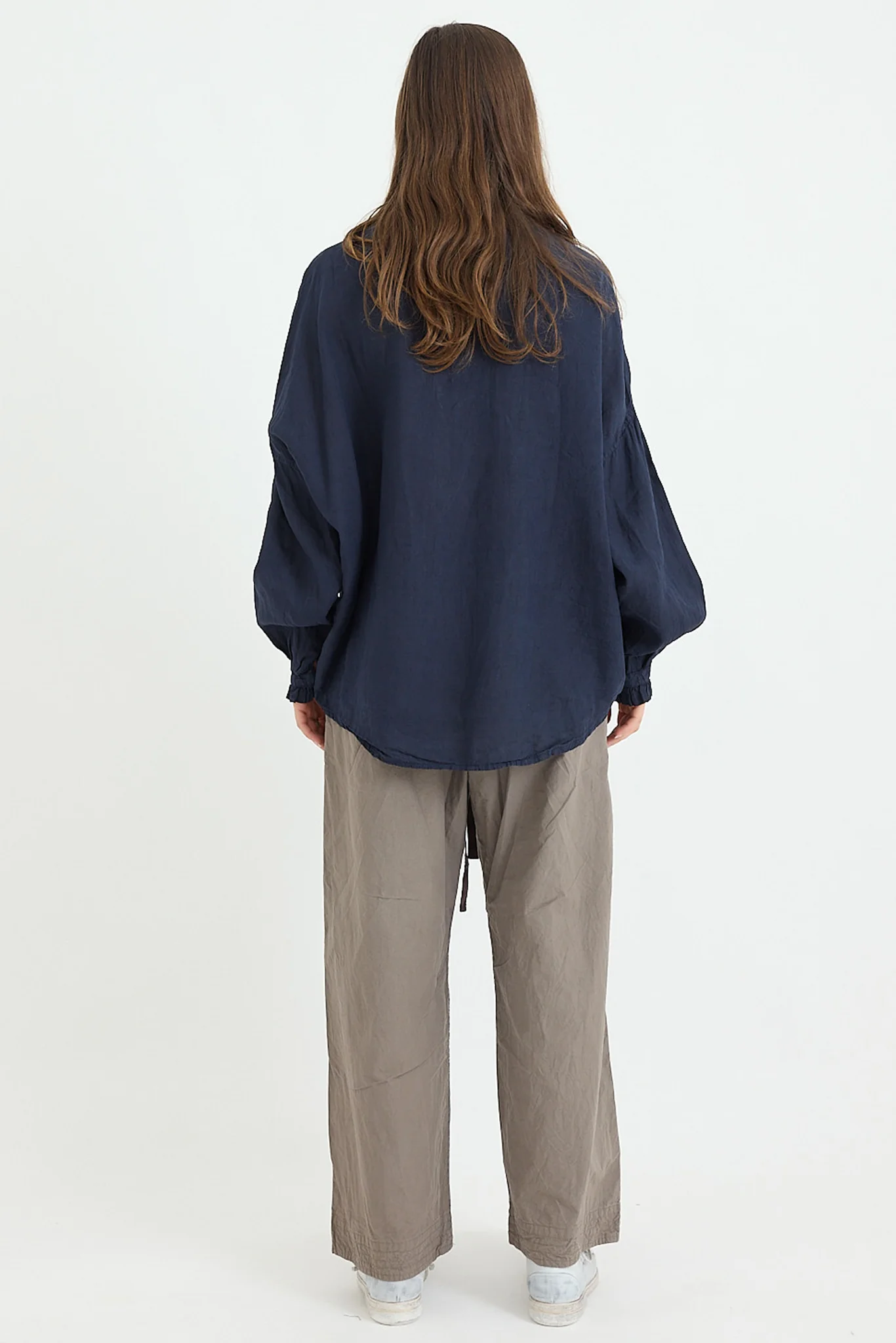 Chez Vidalenc - Mini Medici - Light Linen - Dark Navy - Image 4