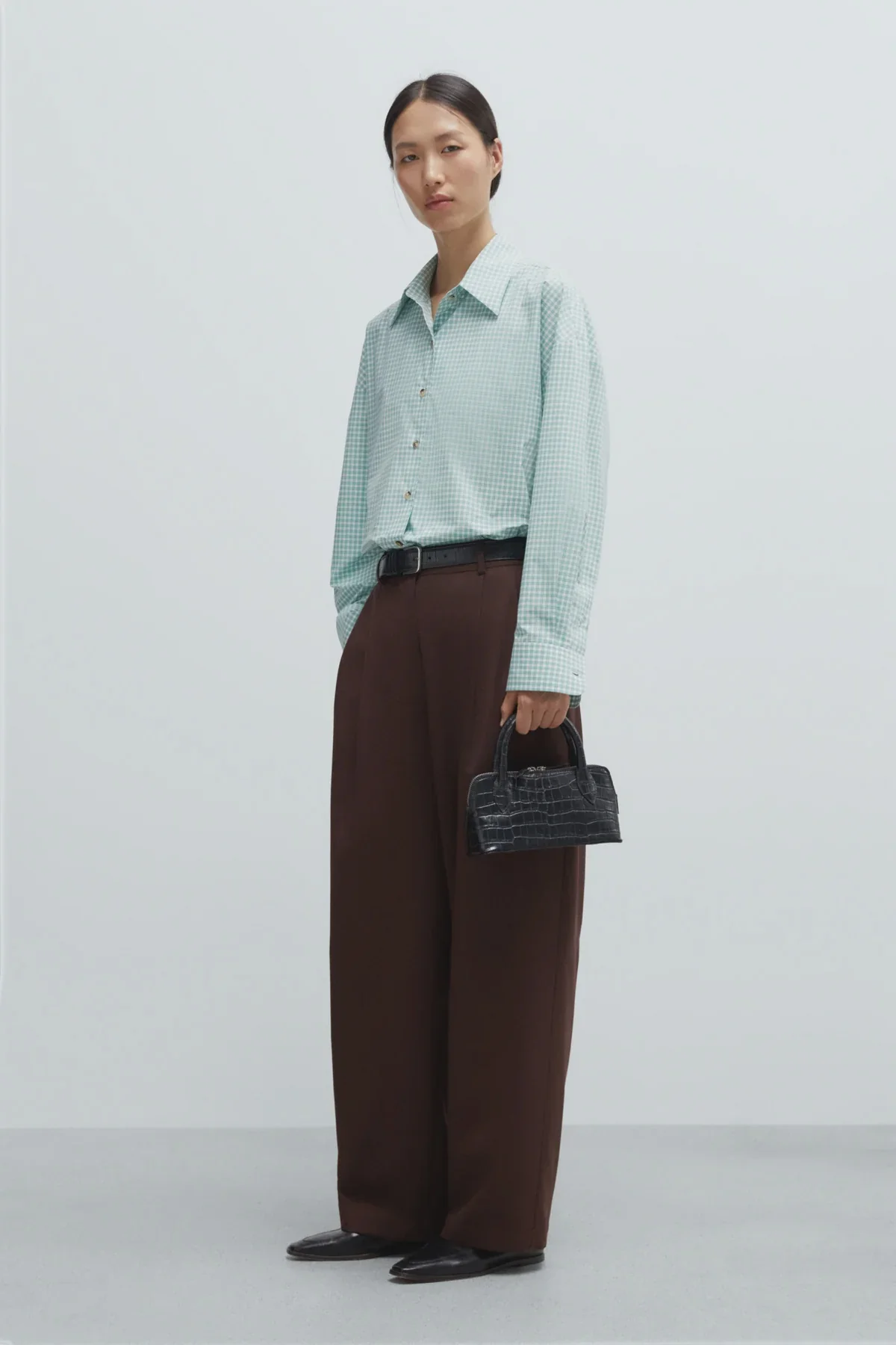 Cordera - Tailored Masculine Pants - Burgundy