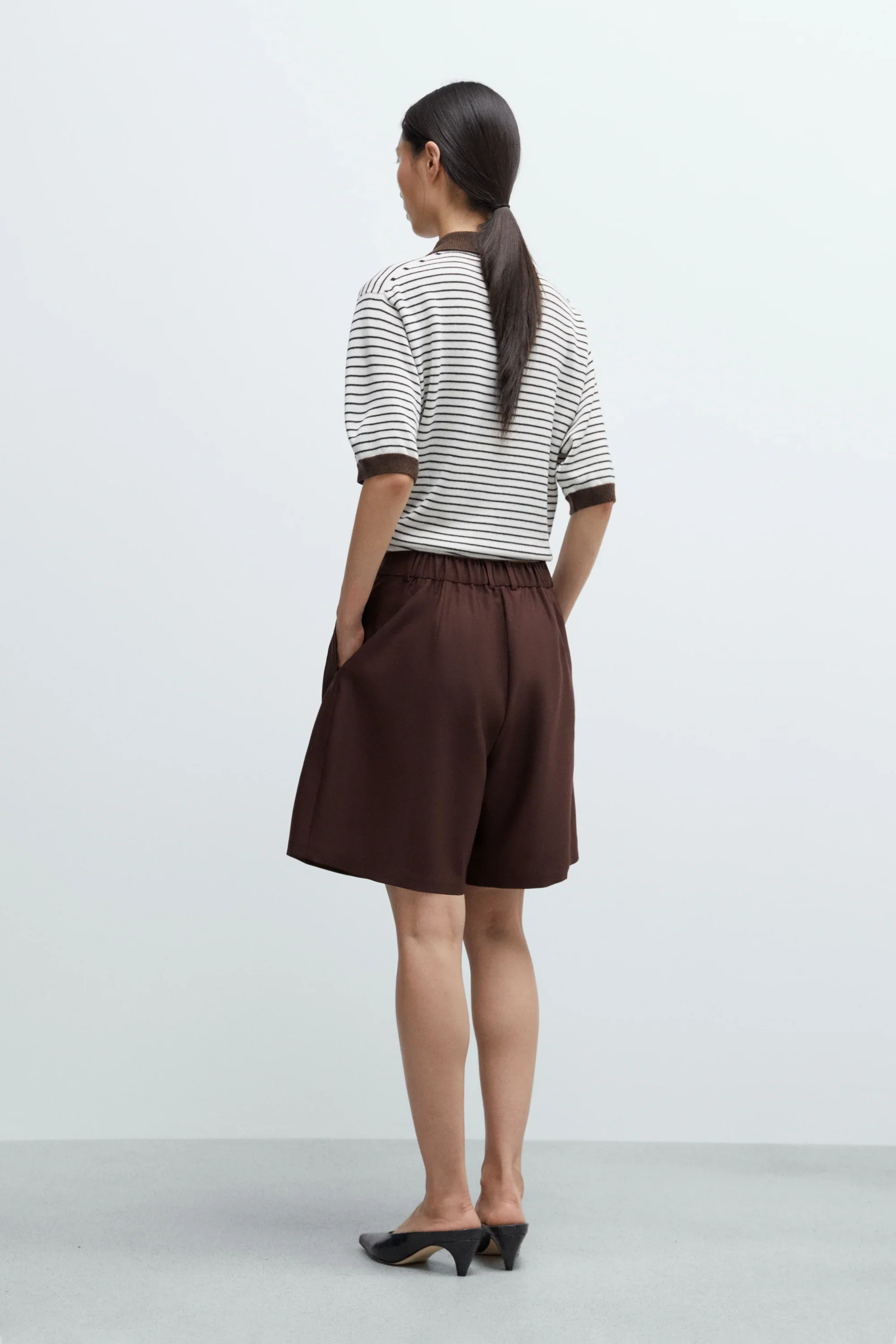 Cordera - Merino Wool Striped Polo - Image 3