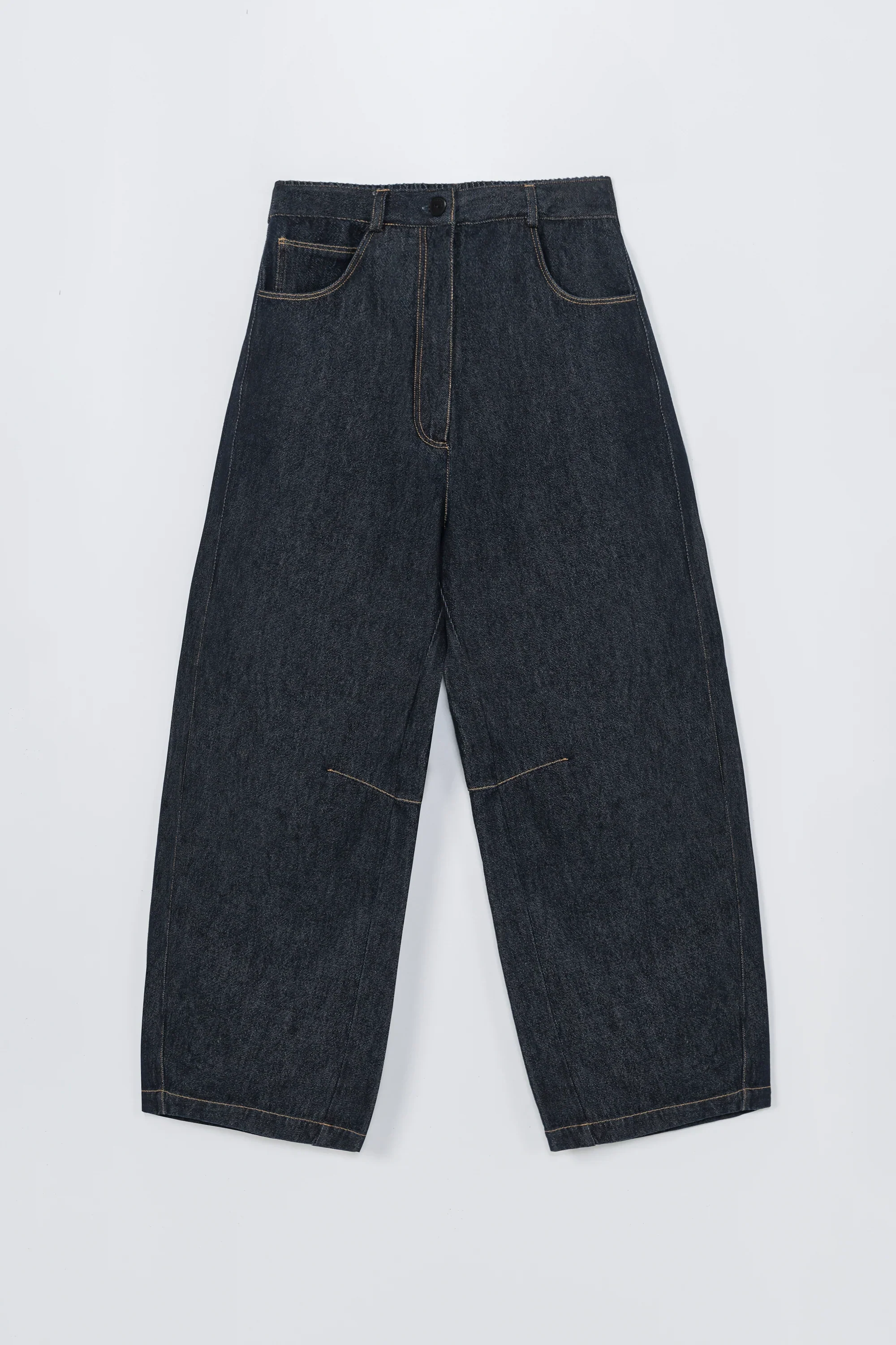Cordera - Curved Baggy Jeans - Image 5