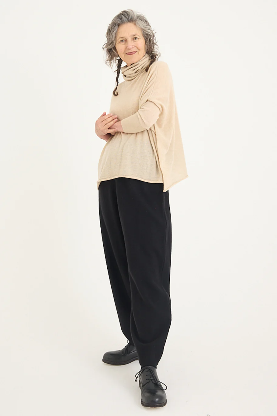 Freeman-B - Tent-Line Turtleneck