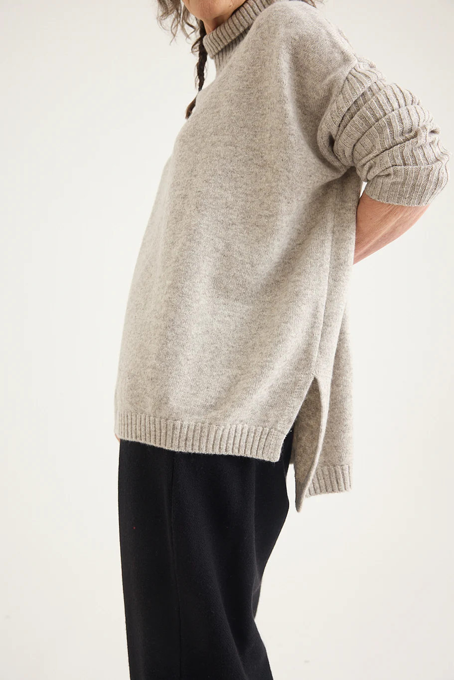 Freeman-B - Bulky High Neck Top - Image 2