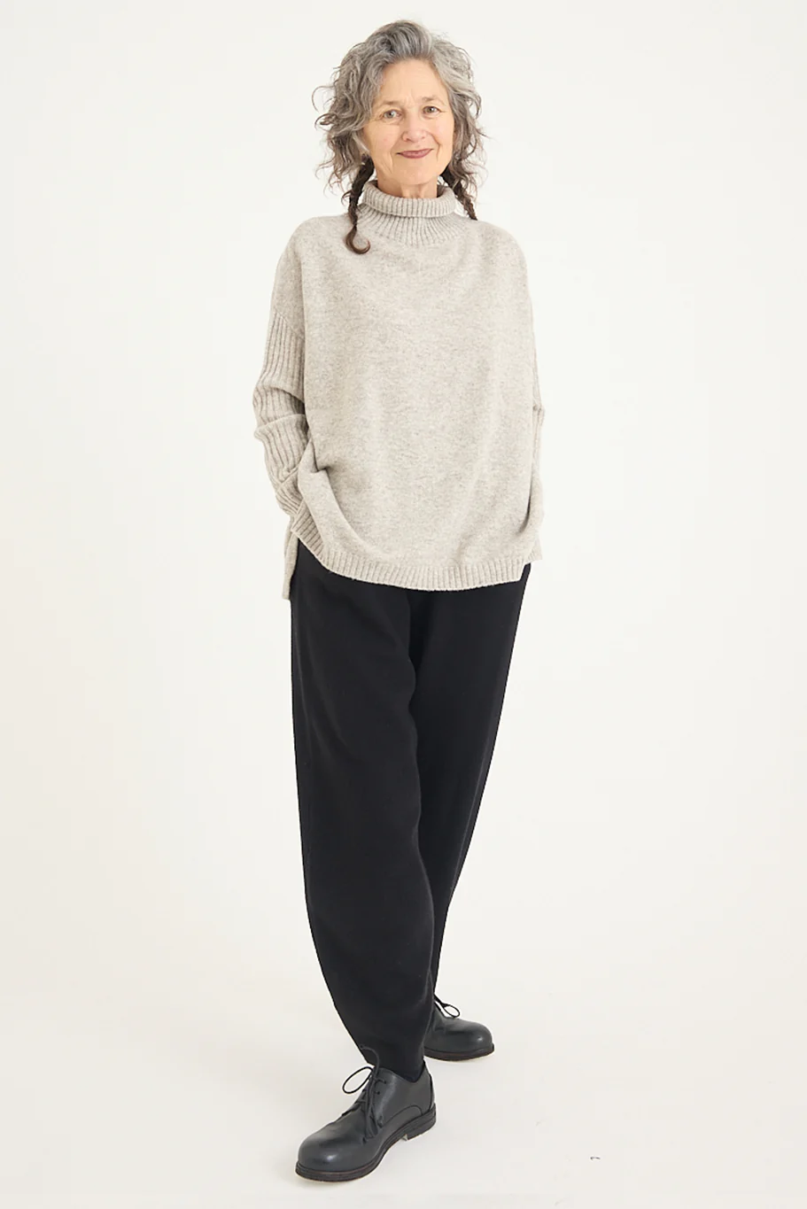 Freeman-B - Bulky High Neck Top - Image 3