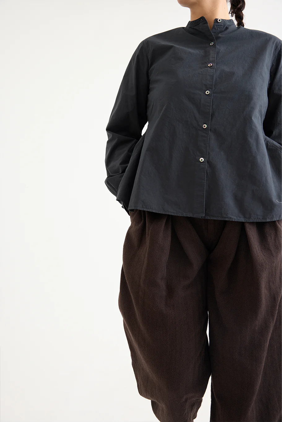 Kaval - Flared Hem Blouse - Image 3