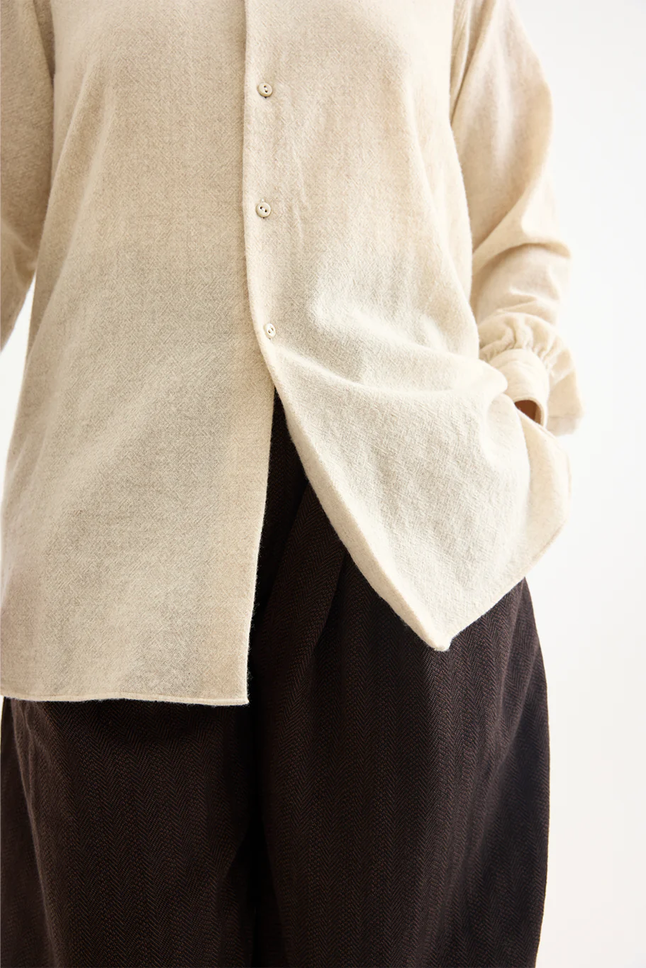 Kaval - Stand Collar Shirt - Image 3