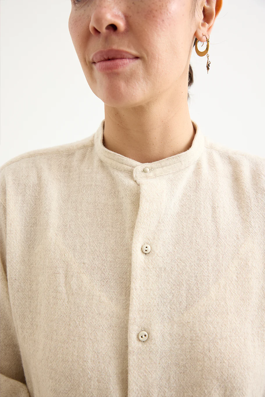 Kaval - Stand Collar Shirt - Image 4