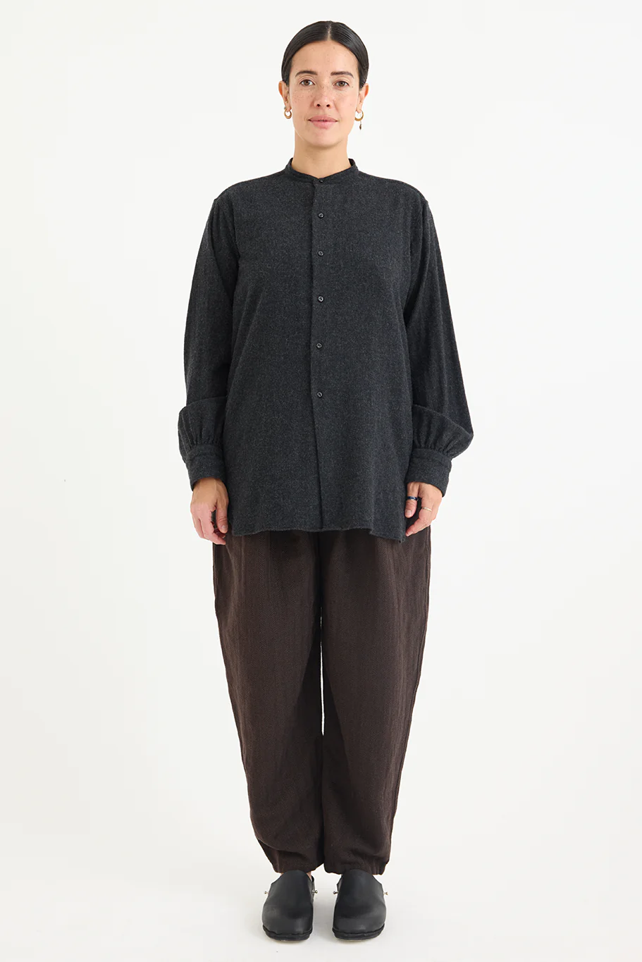 Kaval - Stand Collar Shirt - Image 6