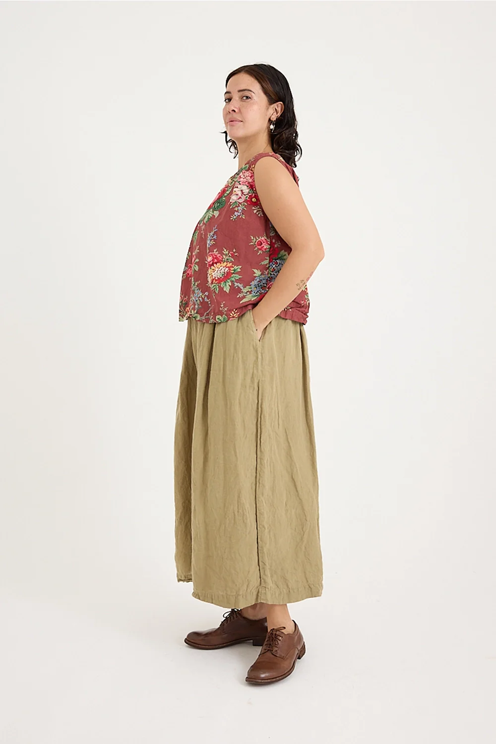 Metta - Anna Top - Sunset Garden Chintz - Image 4