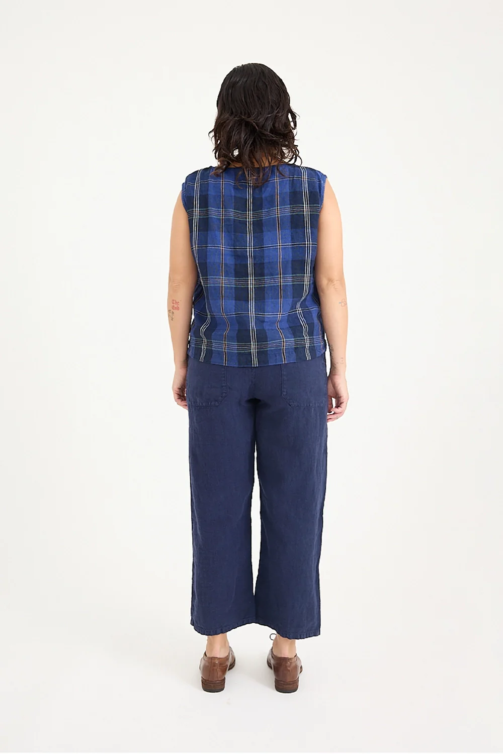 Metta - Anna Top - Tartan Check - Image 6