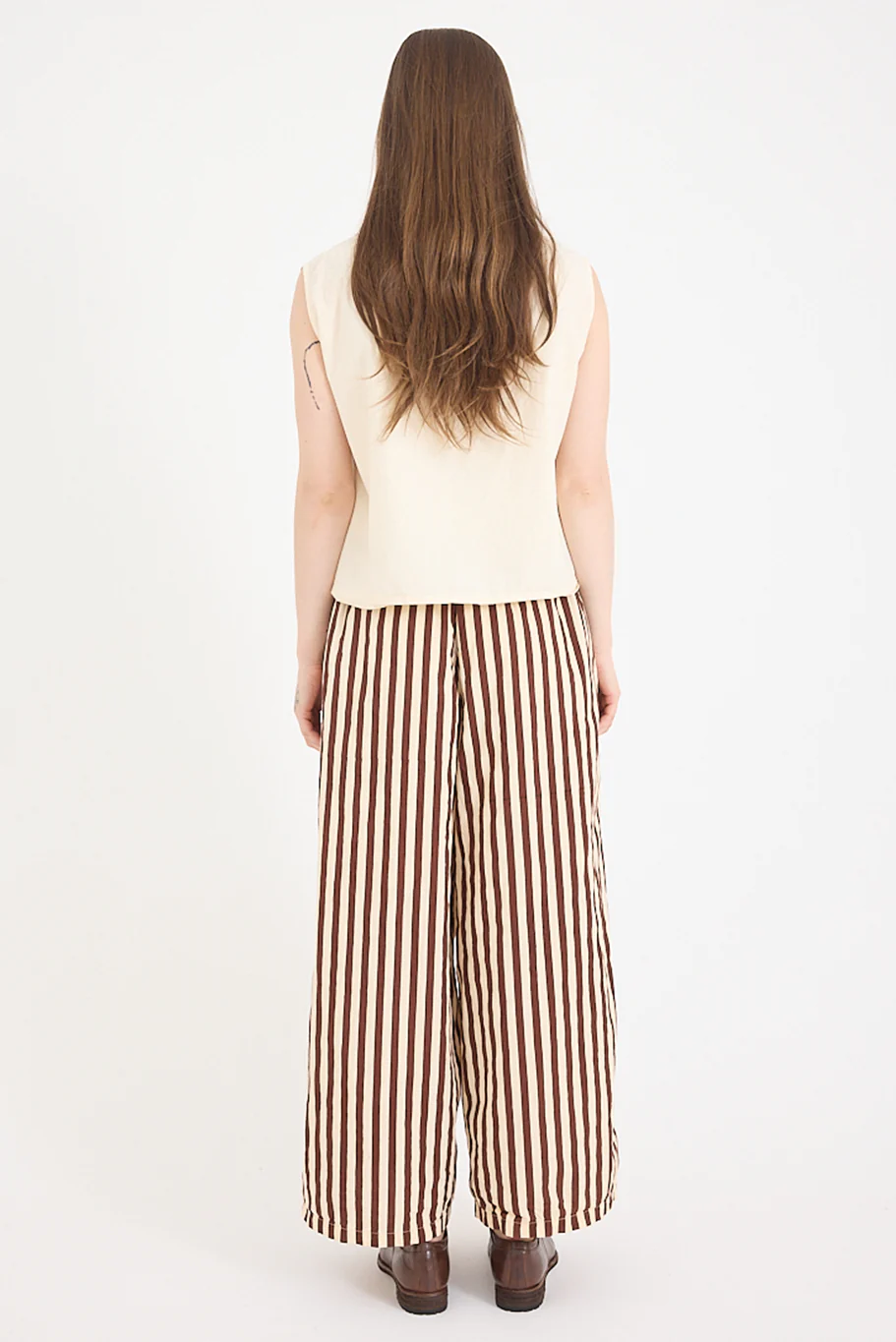 Metta - Chisato Pant - Coco Stripe Cotton Poplin - Image 5