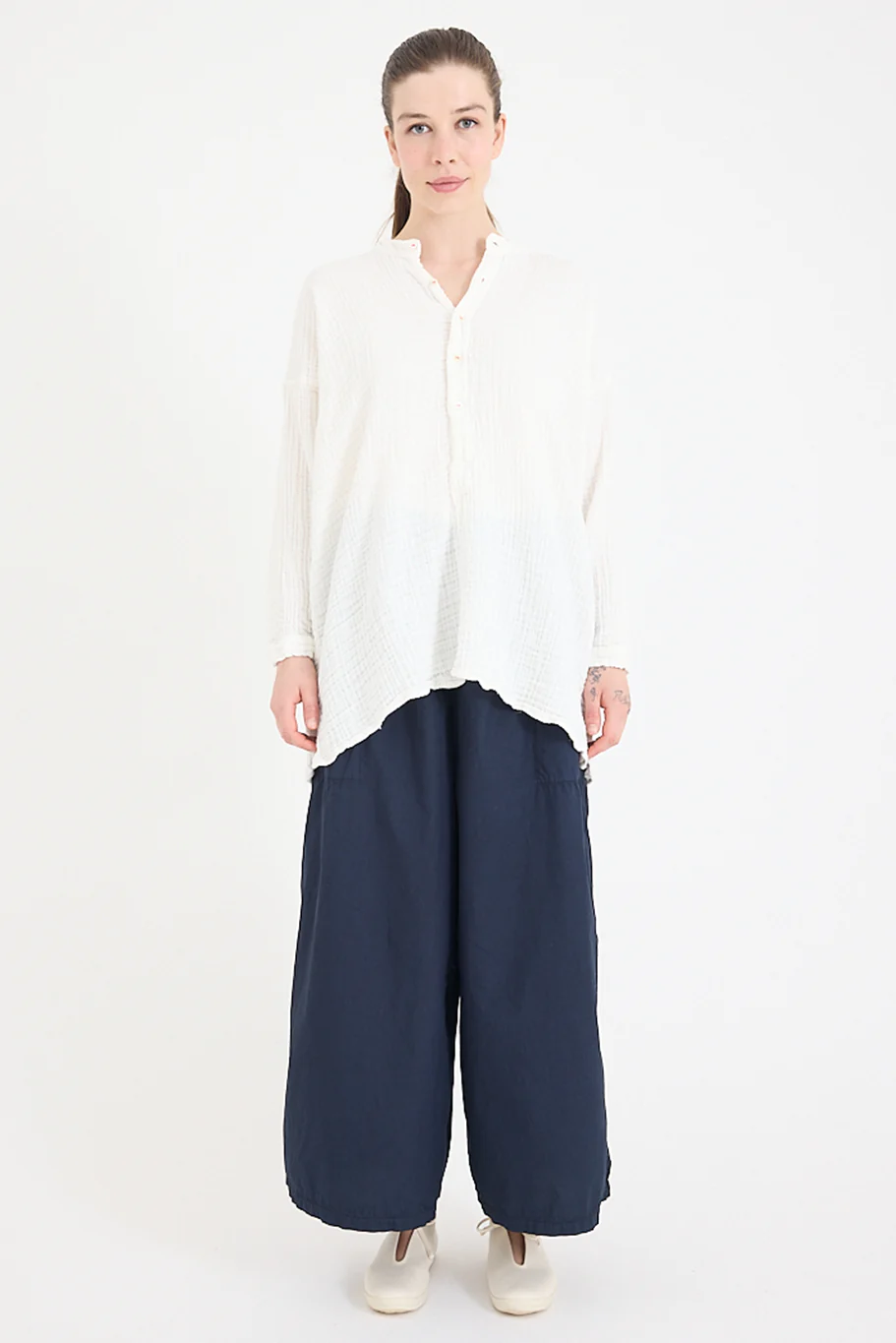 Metta - Coal Miner's Shirt - Triple Gauze Cotton - Image 2