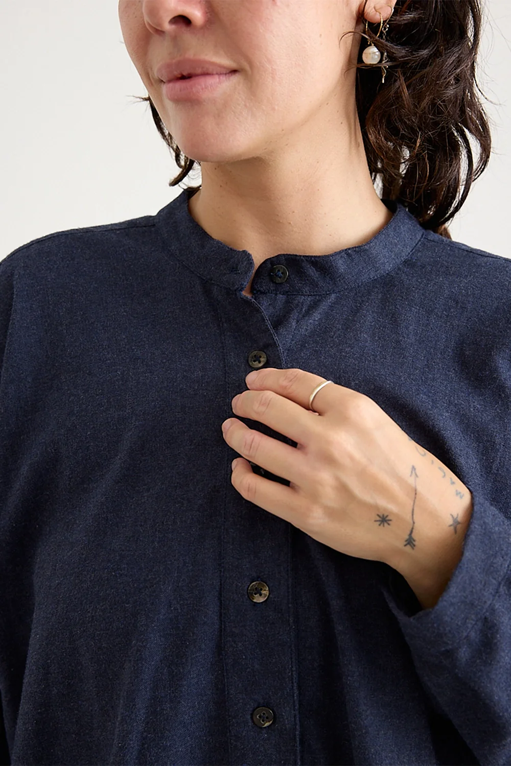 Metta - Coal Miner's Shirt - Viyella Cotton - Image 3