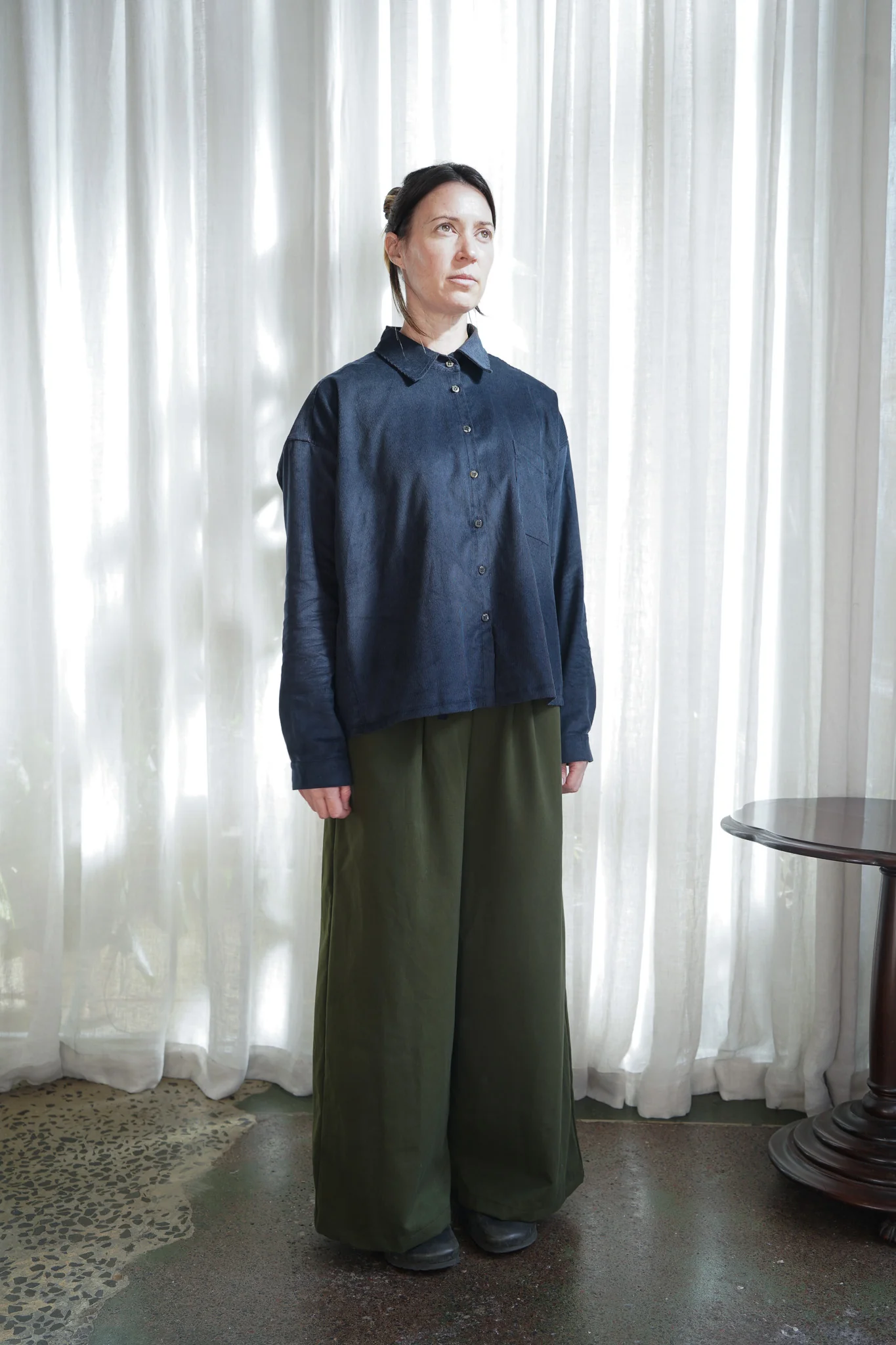 Metta - Cropped Indra Overshirt - Corduroy - Image 10