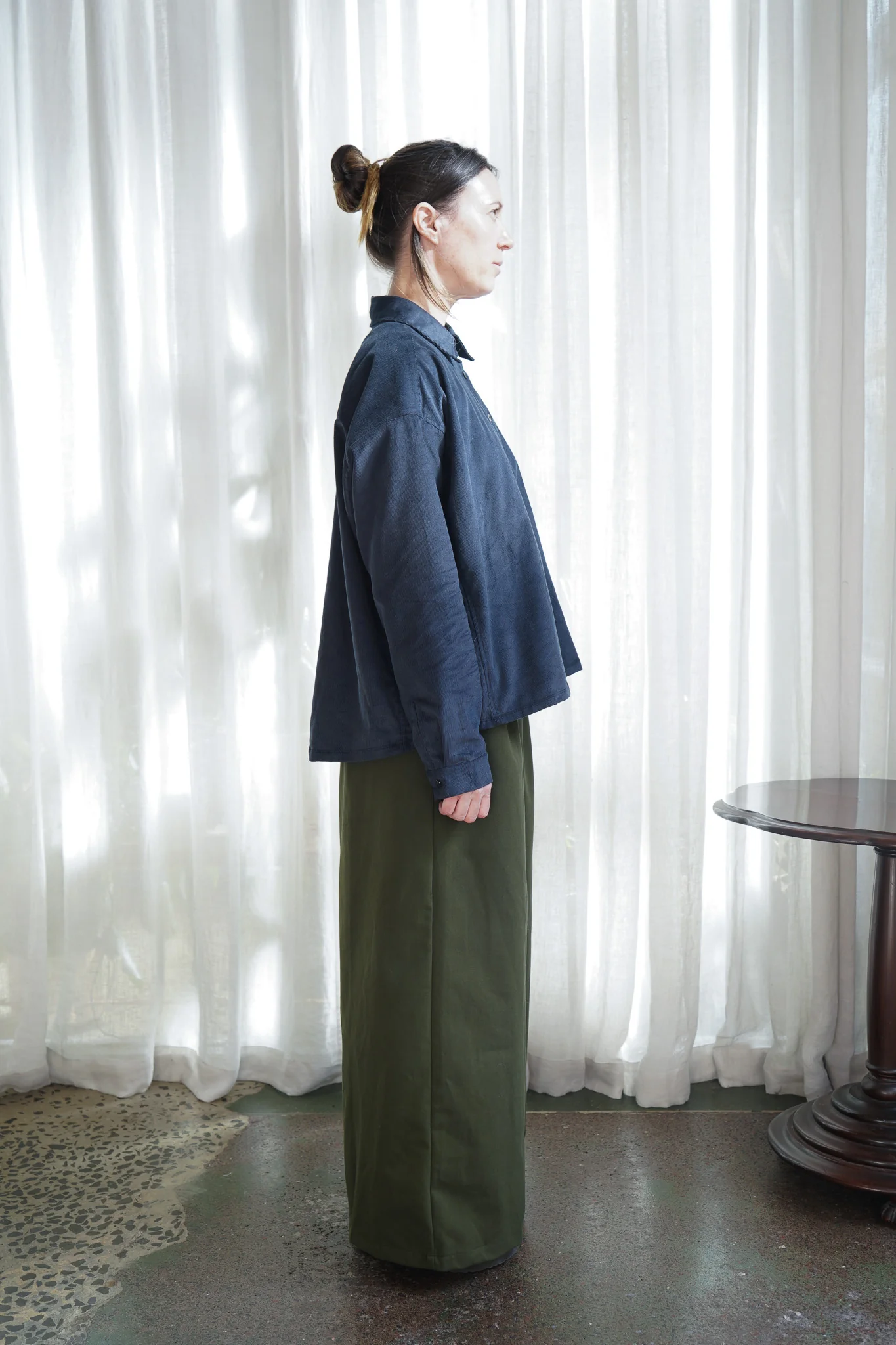 Metta - Cropped Indra Overshirt - Corduroy - Image 11