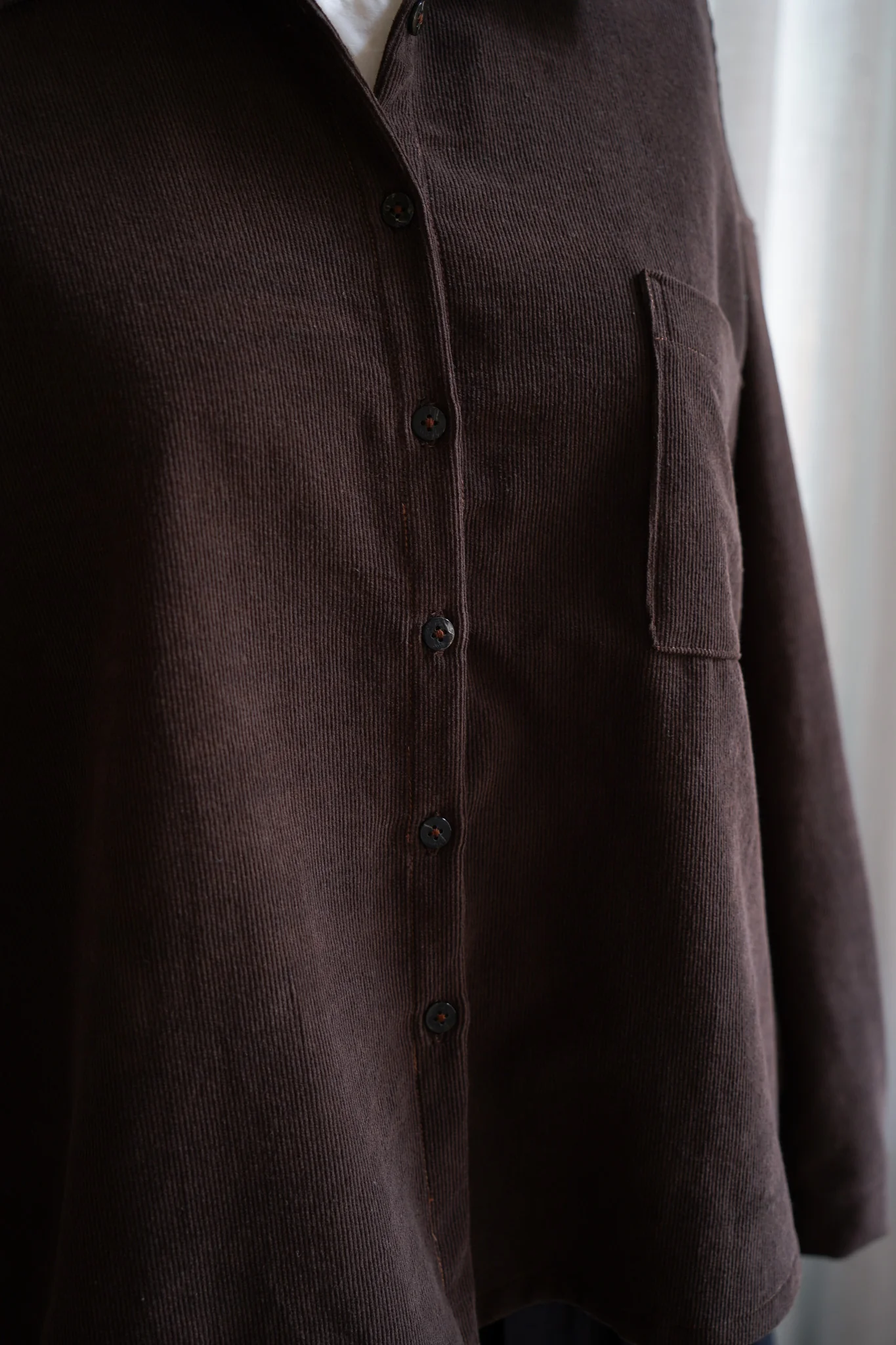 Metta - Cropped Indra Overshirt - Corduroy - Image 4