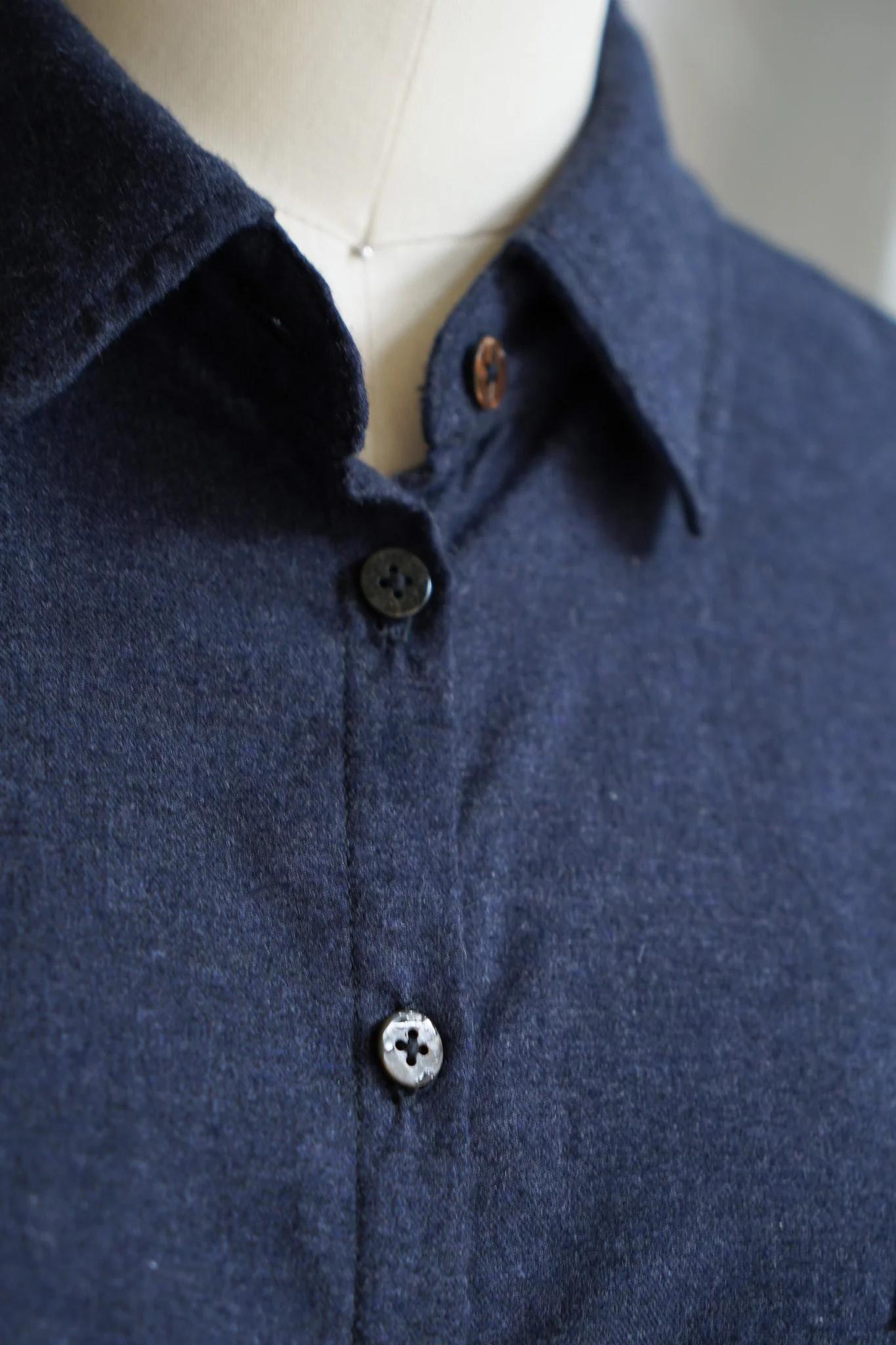 Metta - Cropped Indra Shirt - Viyella Cotton - Image 5