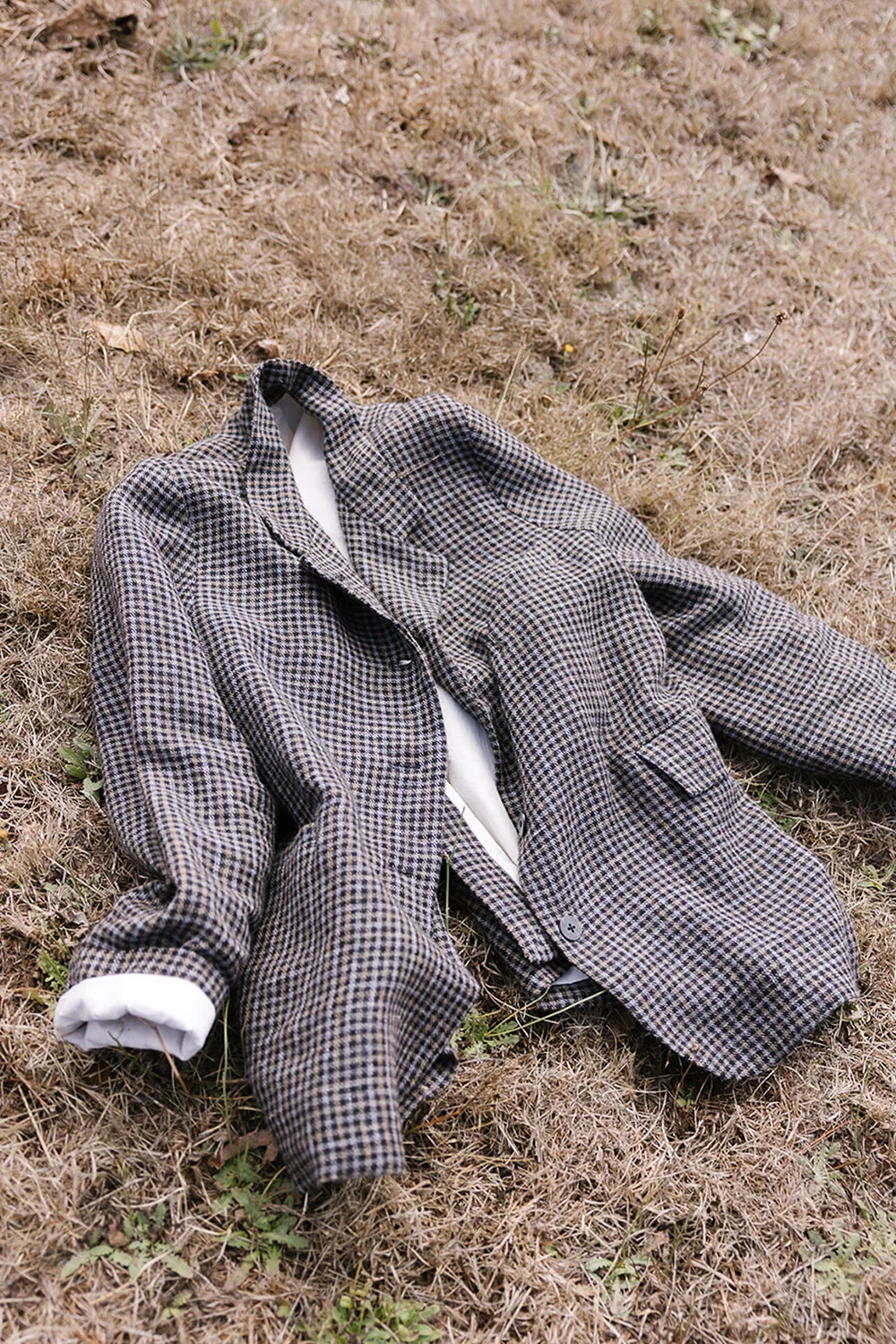 Metta - Dominique Blazer - Shepherd's Plaid - Image 7