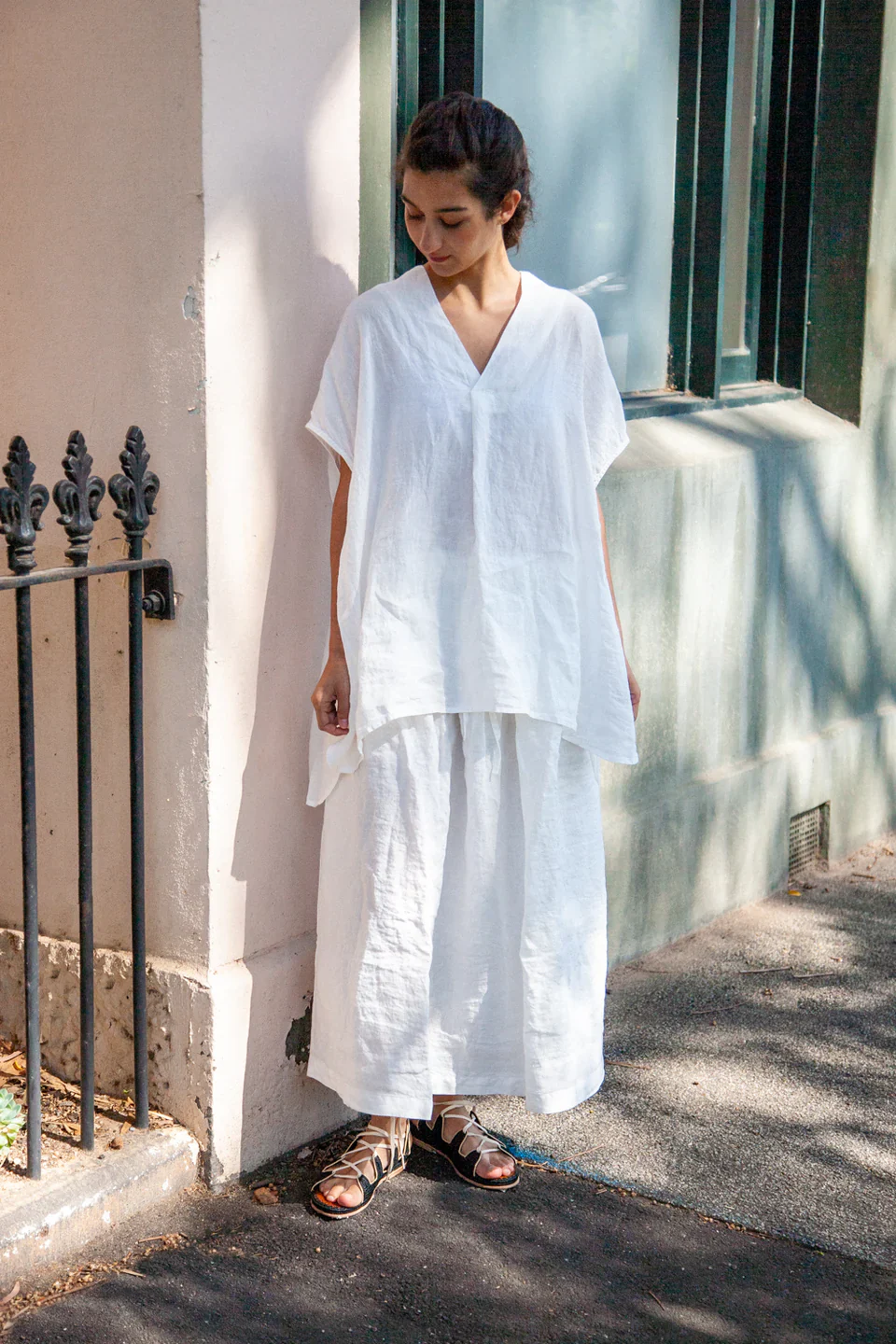 Metta - Emily Skirt - Light Linen - Image 4