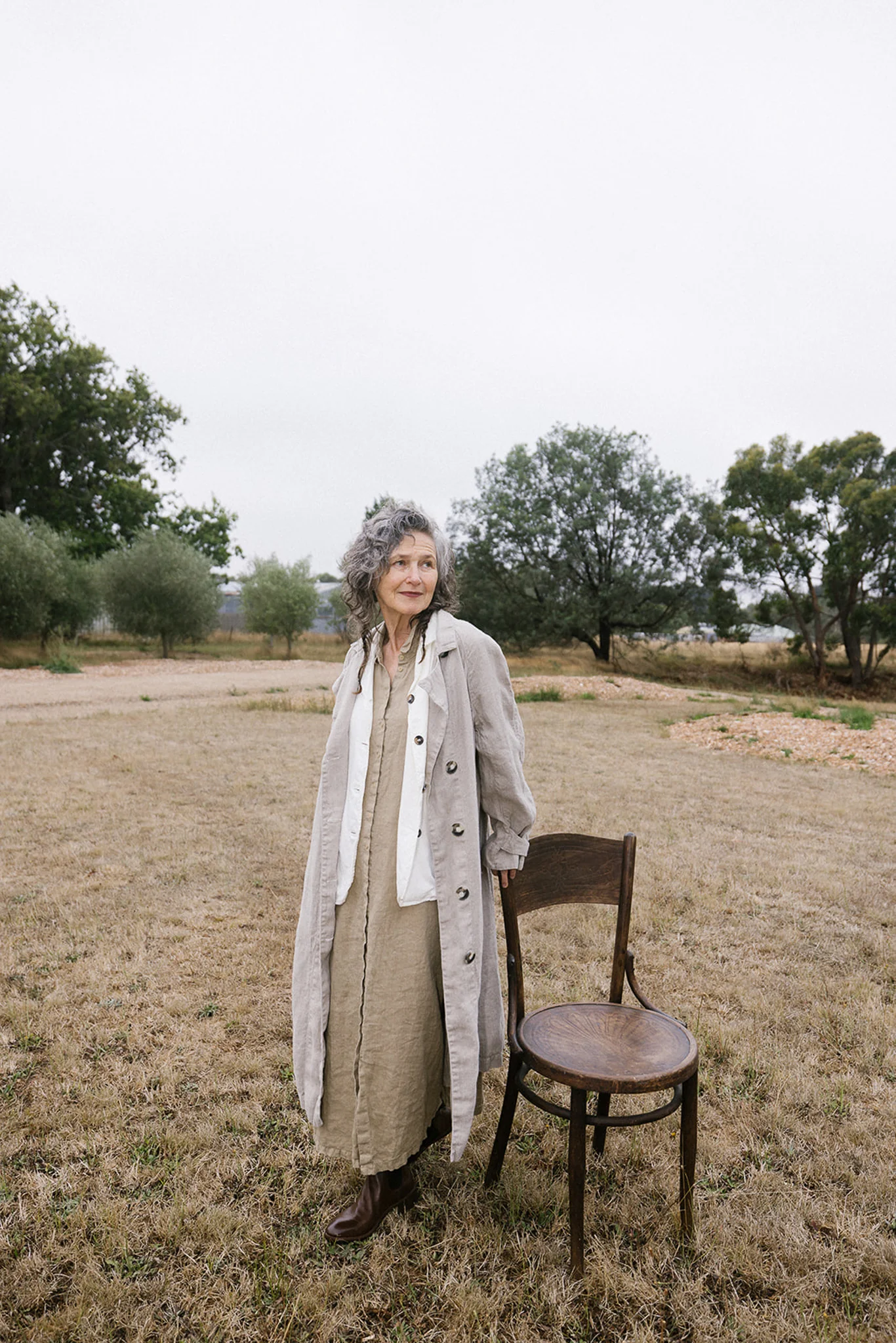 Metta - 1915 Unisex Duster Jacket - Thick Linen