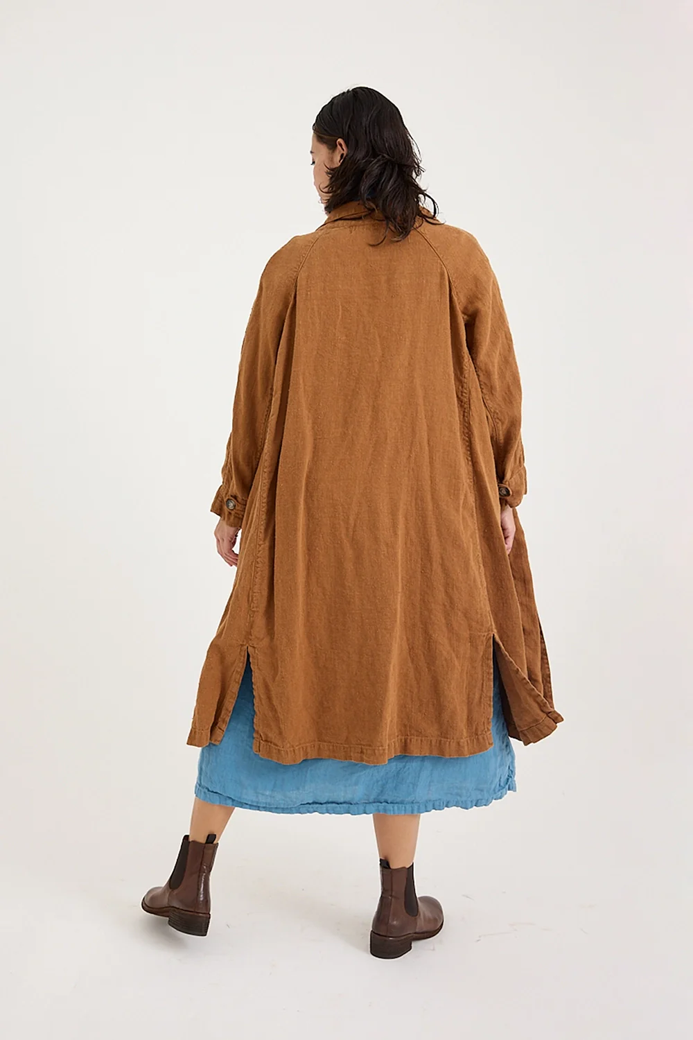 Metta - 1915 Unisex Duster Jacket - Thick Linen - Image 5