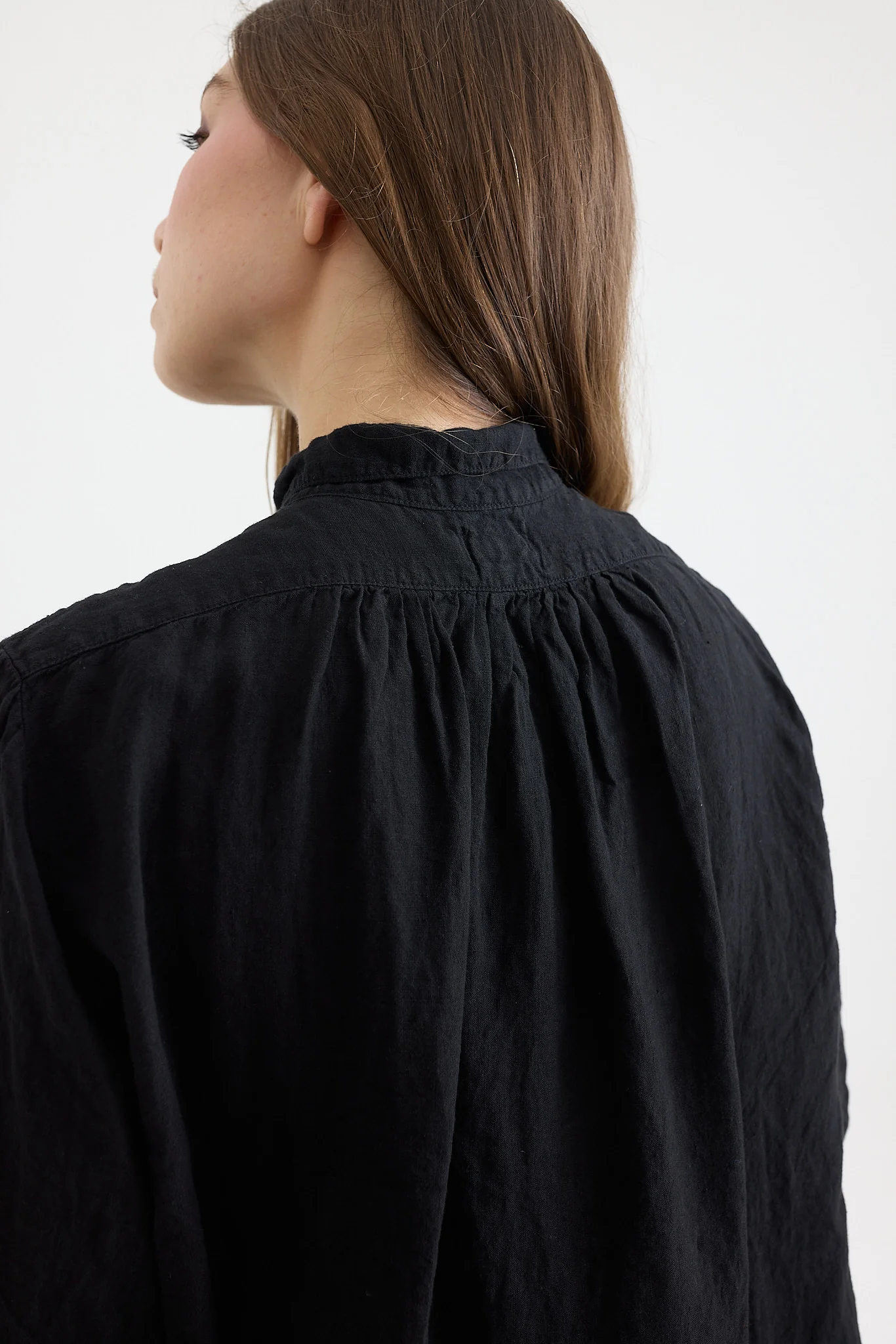 Metta - Francoise French Shirt - Light Linen - Image 5