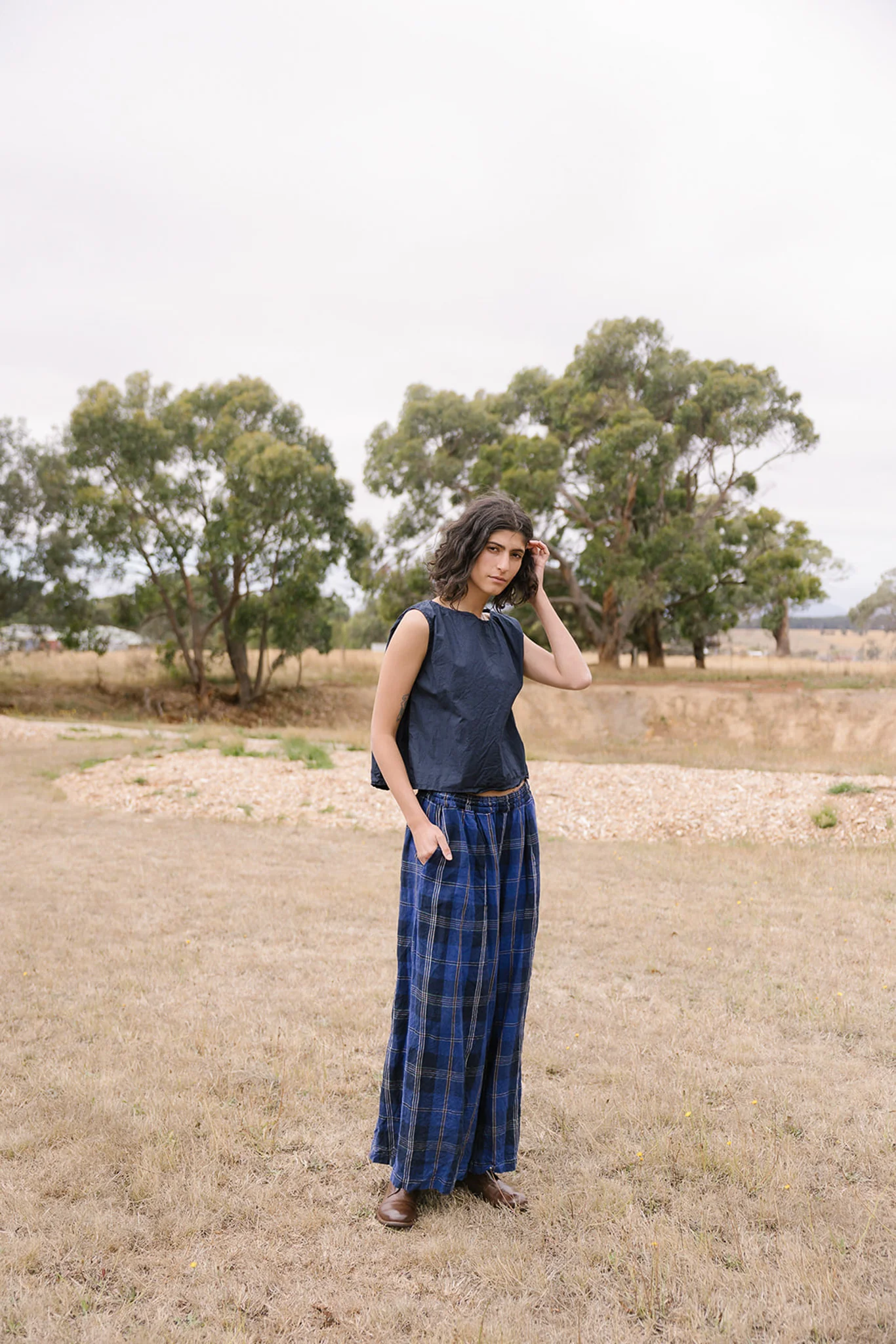 Metta - Hosta Pant - Tartan Check