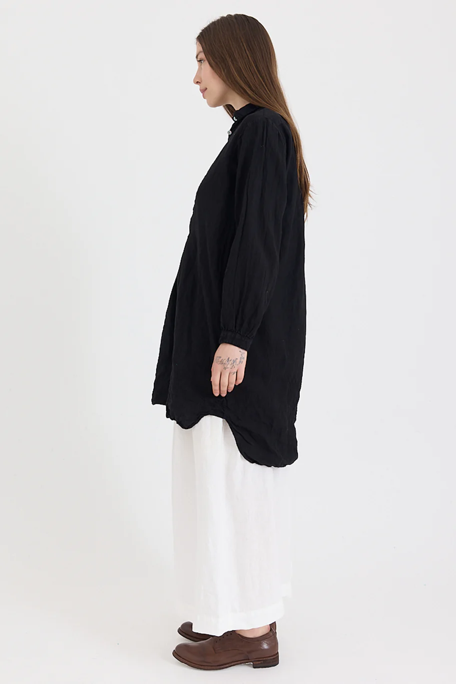 Metta - Hosta Wide Leg Pant - Light Linen - Image 6