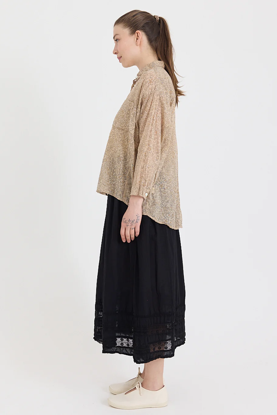 Metta - Indra Shirt - Ginza Cotton Voile - Image 3