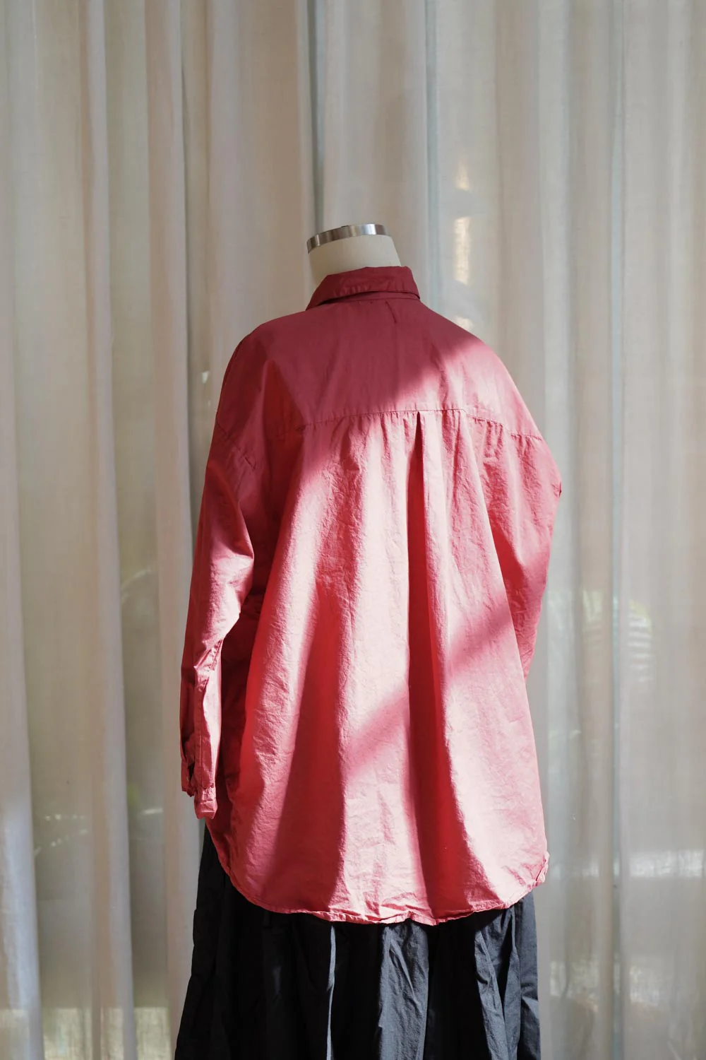 Metta - Indra Boxy Shirt - Fine Cotton Poplin - Image 8