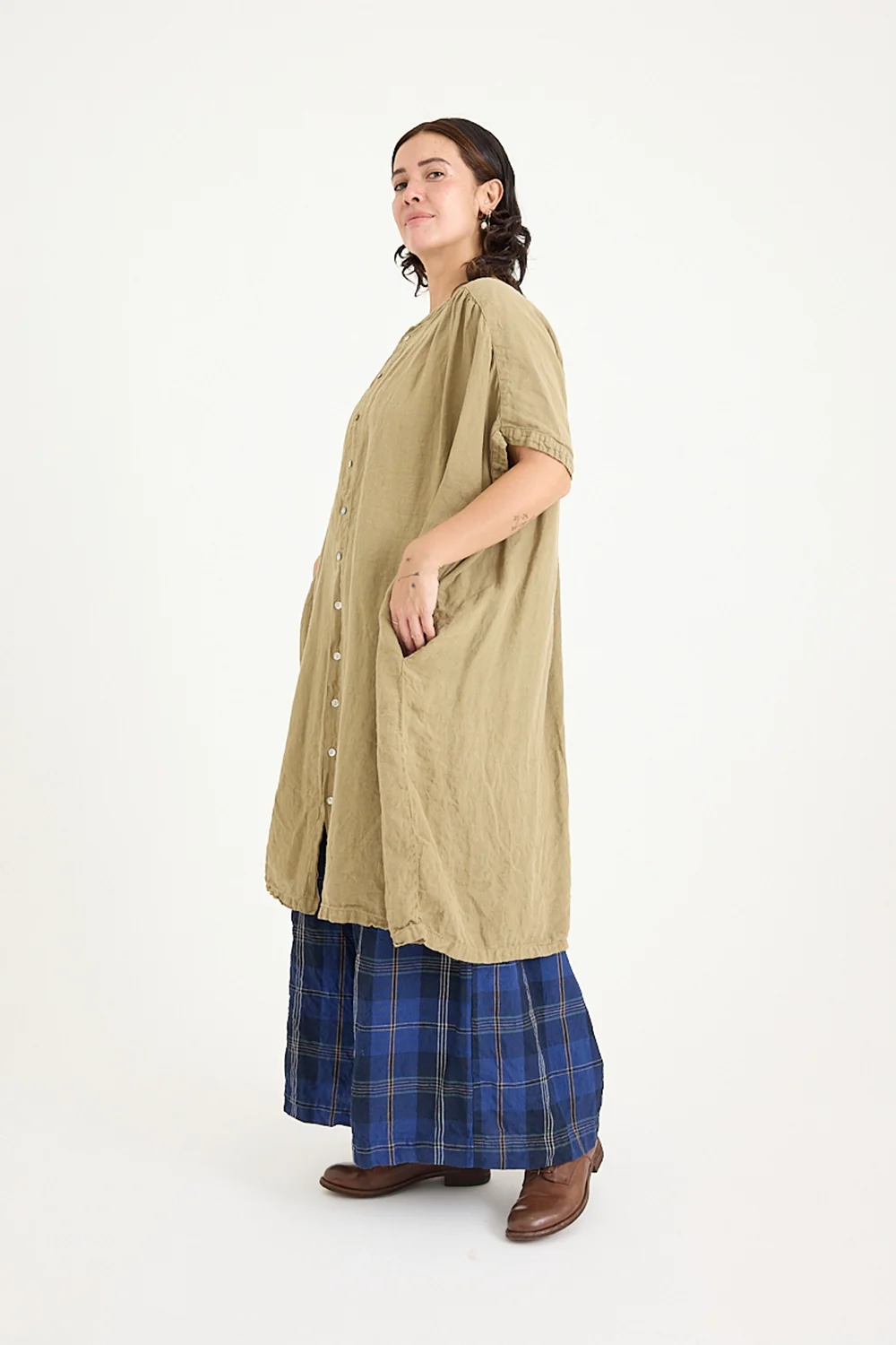 Metta - Kaia Dress - Lightweight Linen - Image 2