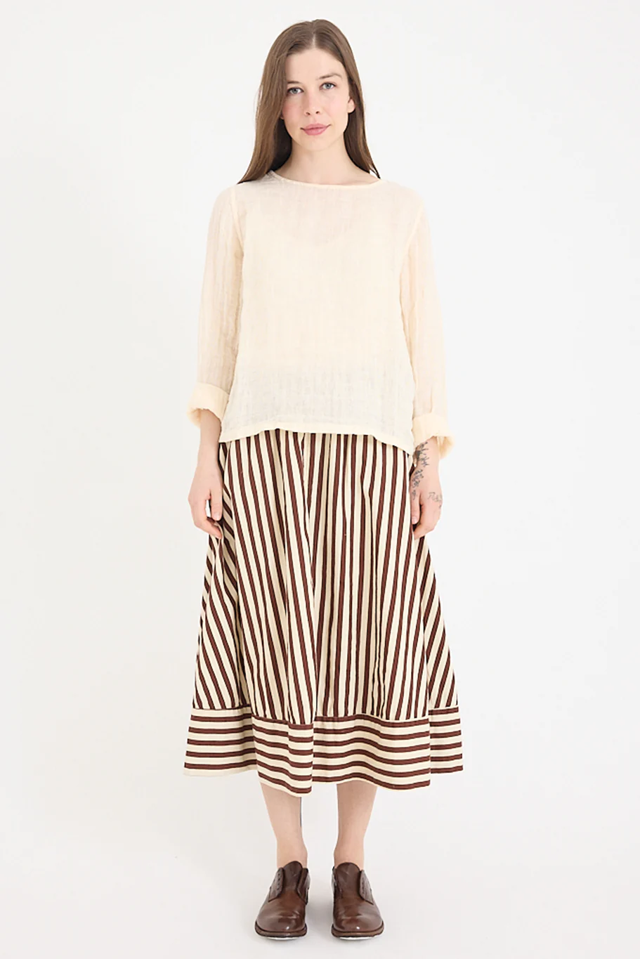 Metta - Lilly Top - Light Linen Gauze
