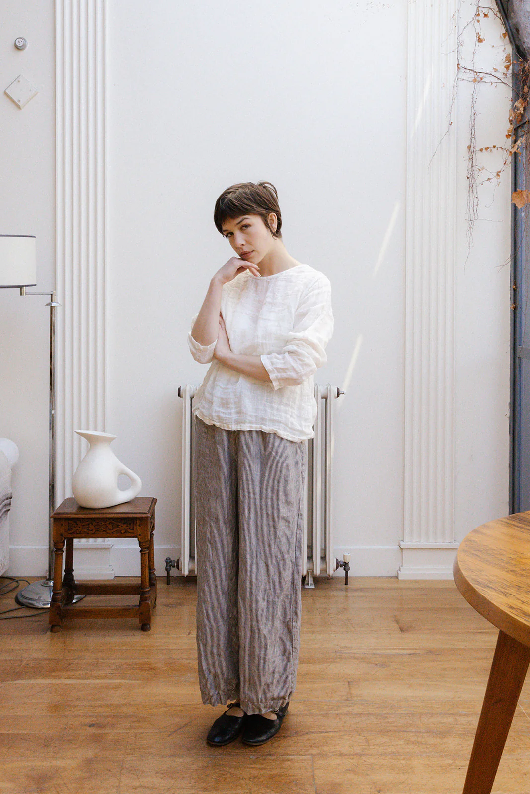 Metta - Lilly Top - Light Linen Gauze - Image 6