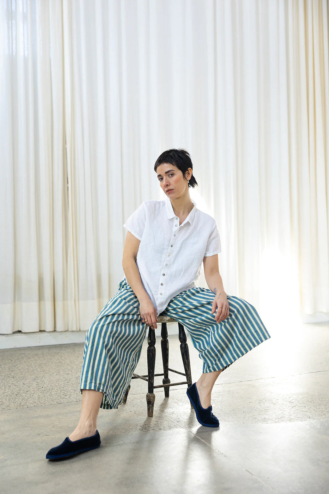 Metta - Cliff Shirt - Light Linen - Image 2